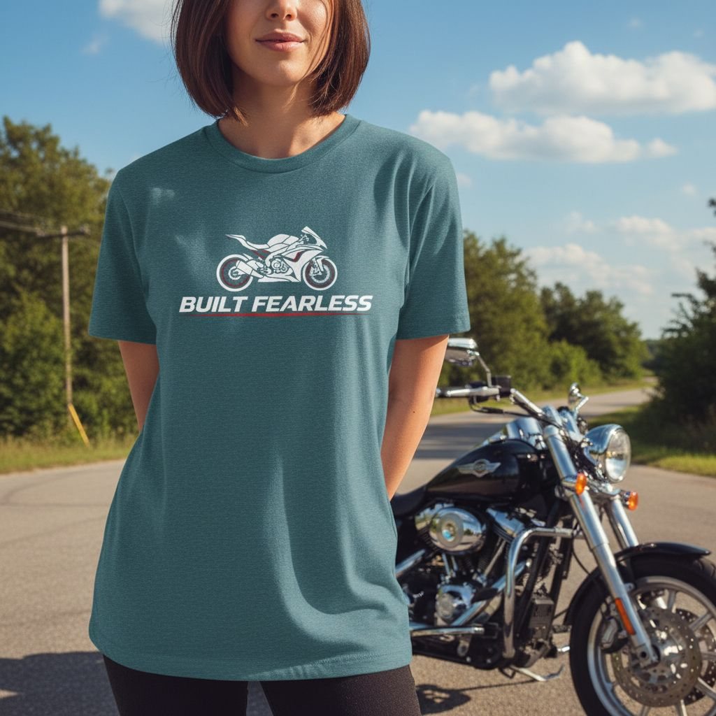 Cotton rider shirt, motorcycle apparel, alternative clothing, mechanic gift, gift for biker.