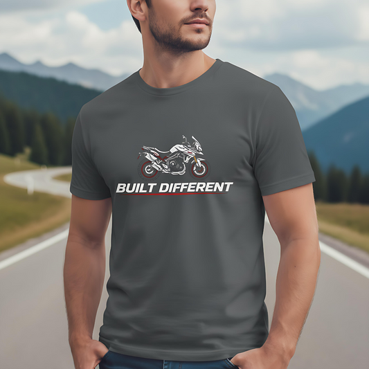 Cotton Triumph Biker shirt, motorcycle apparel, alternative clothing, mechanic gift, gift for biker.