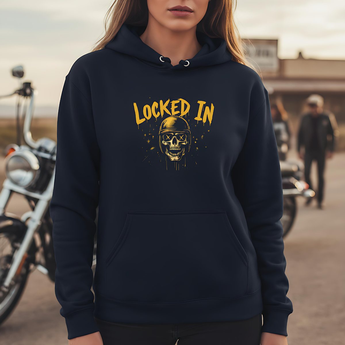 Biker Hoodie Motorcycle Sweatshirt , Rider Apparel, Moto Graphic Hoodie, Gift for Bikers.