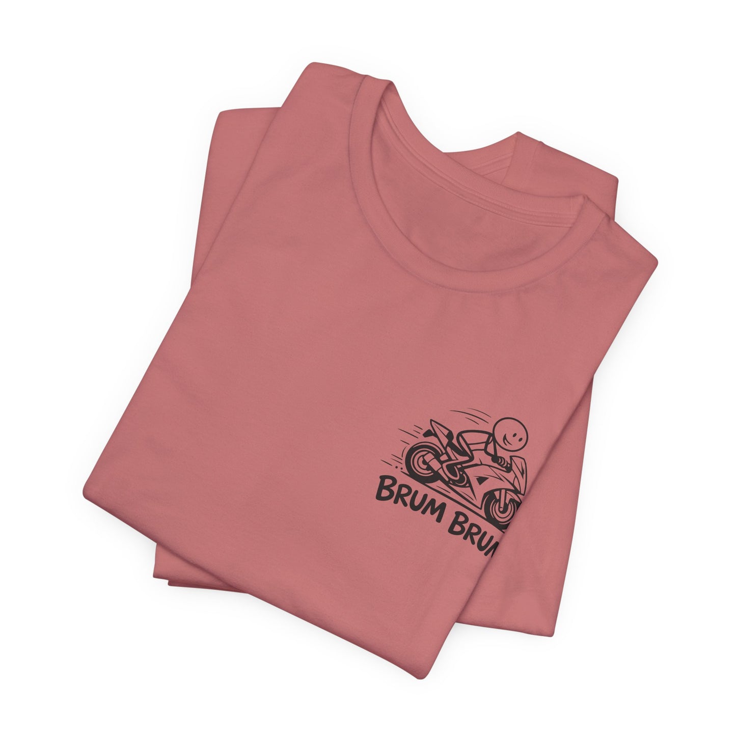Brum Brum Cotton biker shirt, streetwear tee, biker apparel, motorcycle gift.