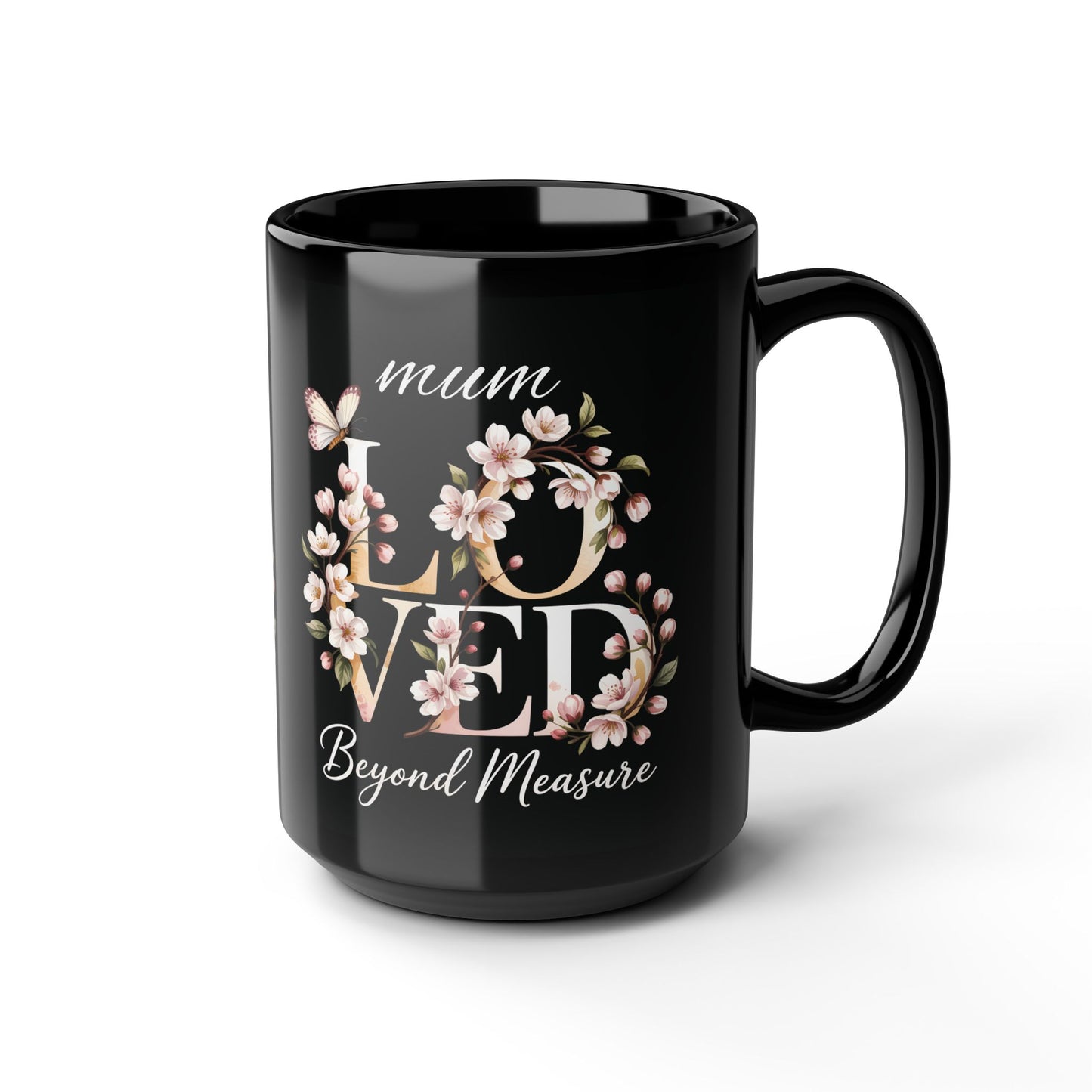 Grandma Birthday Mug | Mothers Day Flower Mug | Personalised Mum Mug |