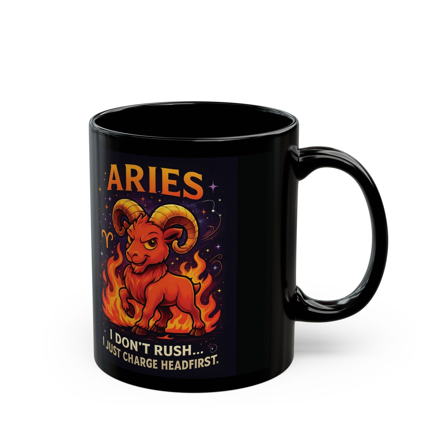 Aries Astrology Mug, Designed as the perfect Aries birthday gift, this zodiac mug combines bold design with practicality,