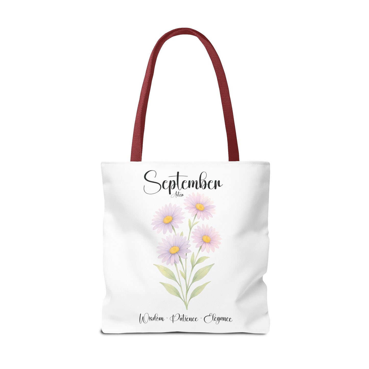 Personalized Best Friend tote bag for her, Birth Month Flower, milestone birthdays.