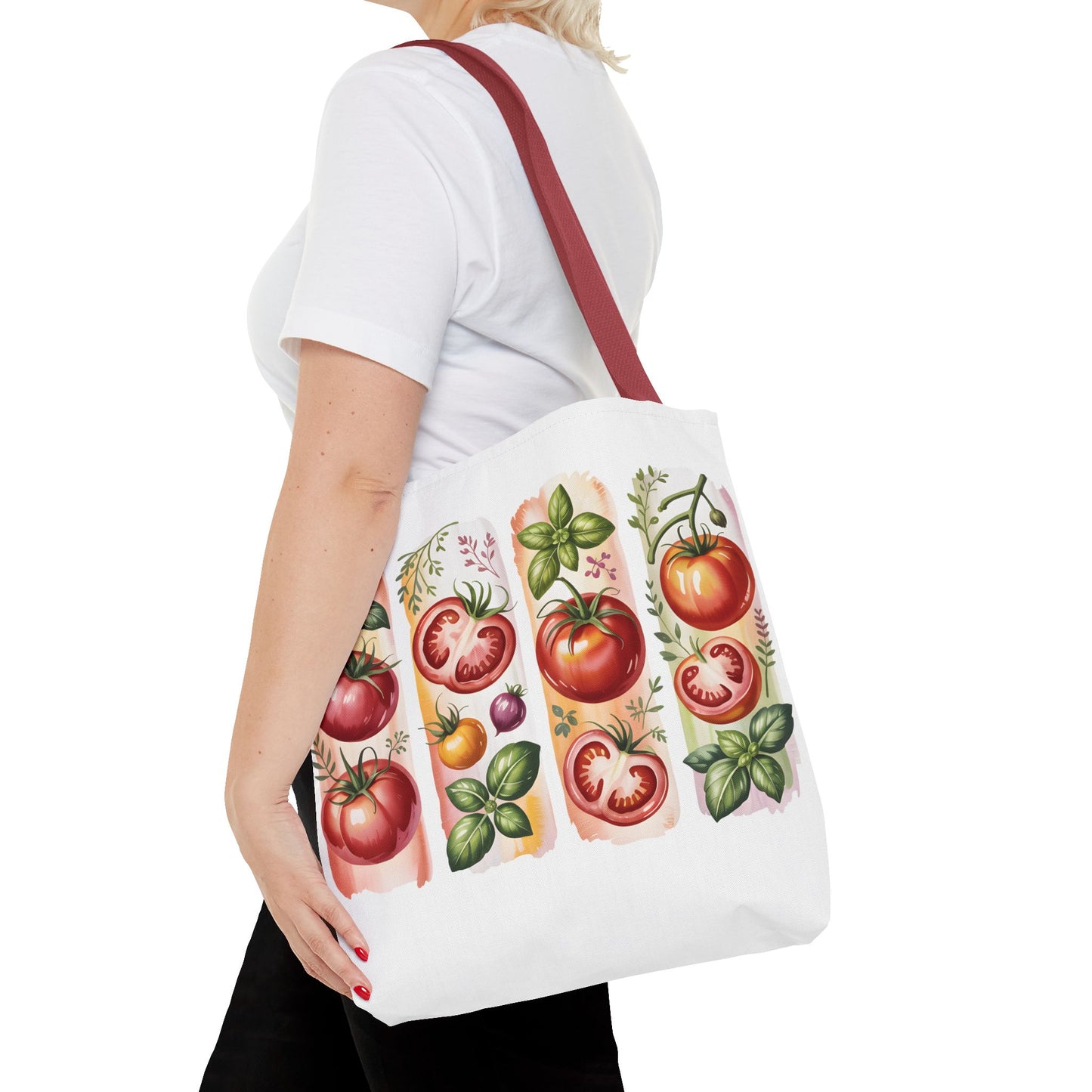 Tomatoes tote bag, farmers market bag, gift for dad