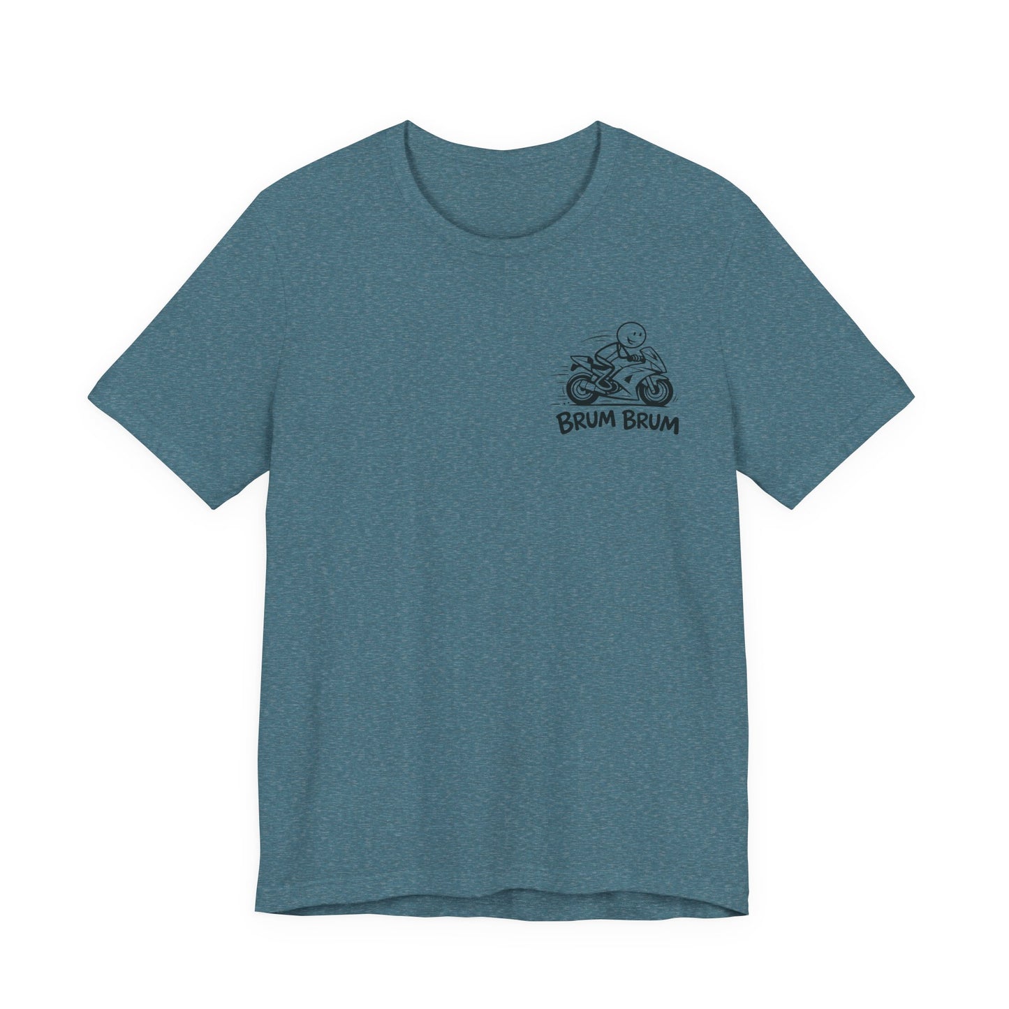 Brum Brum Cotton biker shirt, streetwear tee, biker apparel, motorcycle gift.