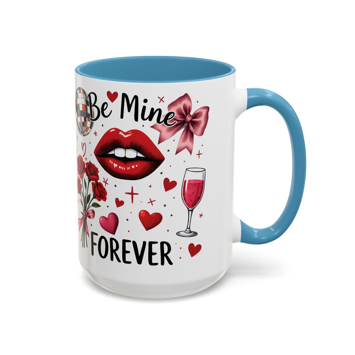 Ceramic valentine gift, Valentines day cup,  wife gift ideas, anniversary mug.