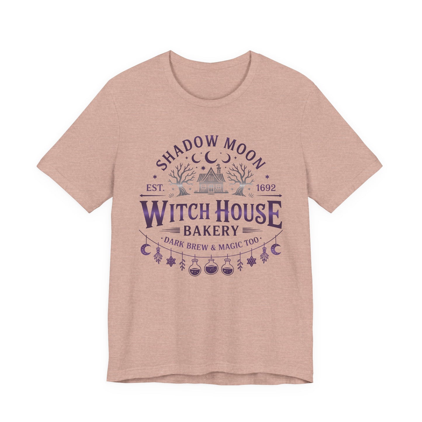 Witches House T-Shirt • Cottage Witch Graphic Tee • Magical Witch House Shirt • Occult Witchy Top • Witch Gift Unisex Style