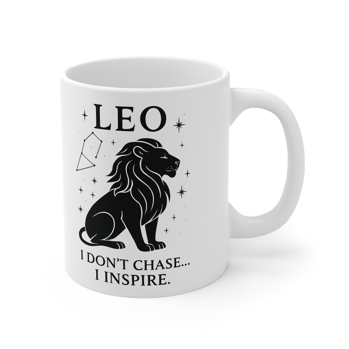Leo Astrology Mug, A delightful gift for any Leo, this Leo star sign mug ensures their zodiac spirit shines with every drink.