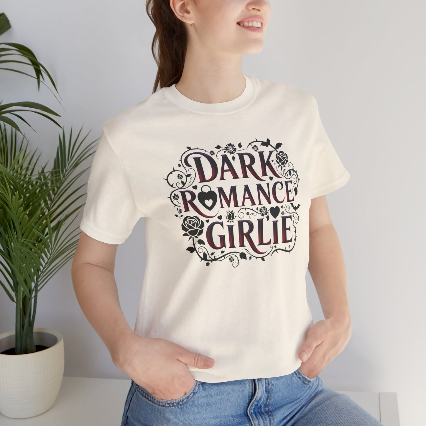 Dark Romance Girlie T-Shirt | book lover shirt