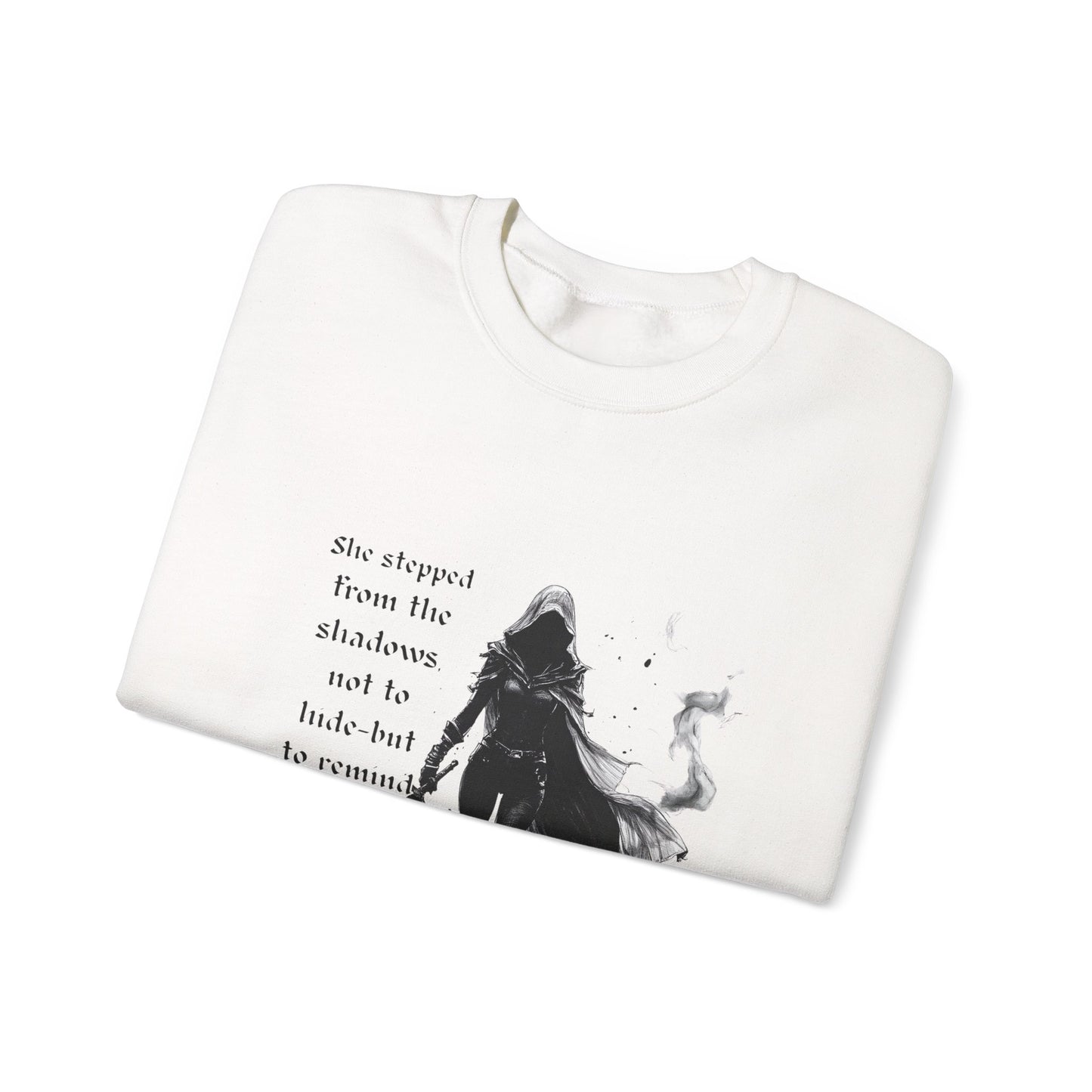 Heir of Fire Throne of Glass Sweatshirt, cozy autumn apparel for any Sarah J Maas fan. With a touch of darkness and assassin vibes.