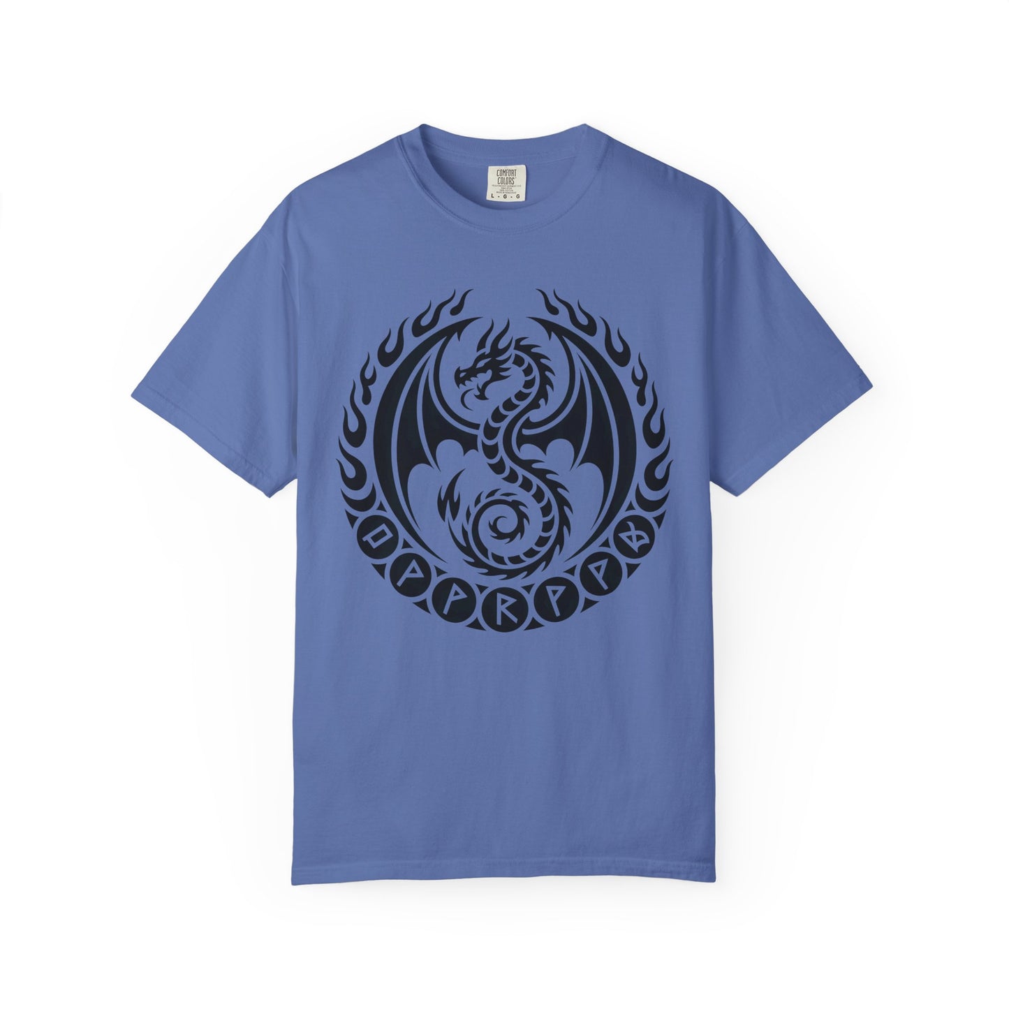 Comfort Colors dragon lovers viking shirt, norse mythology alternative gifts.