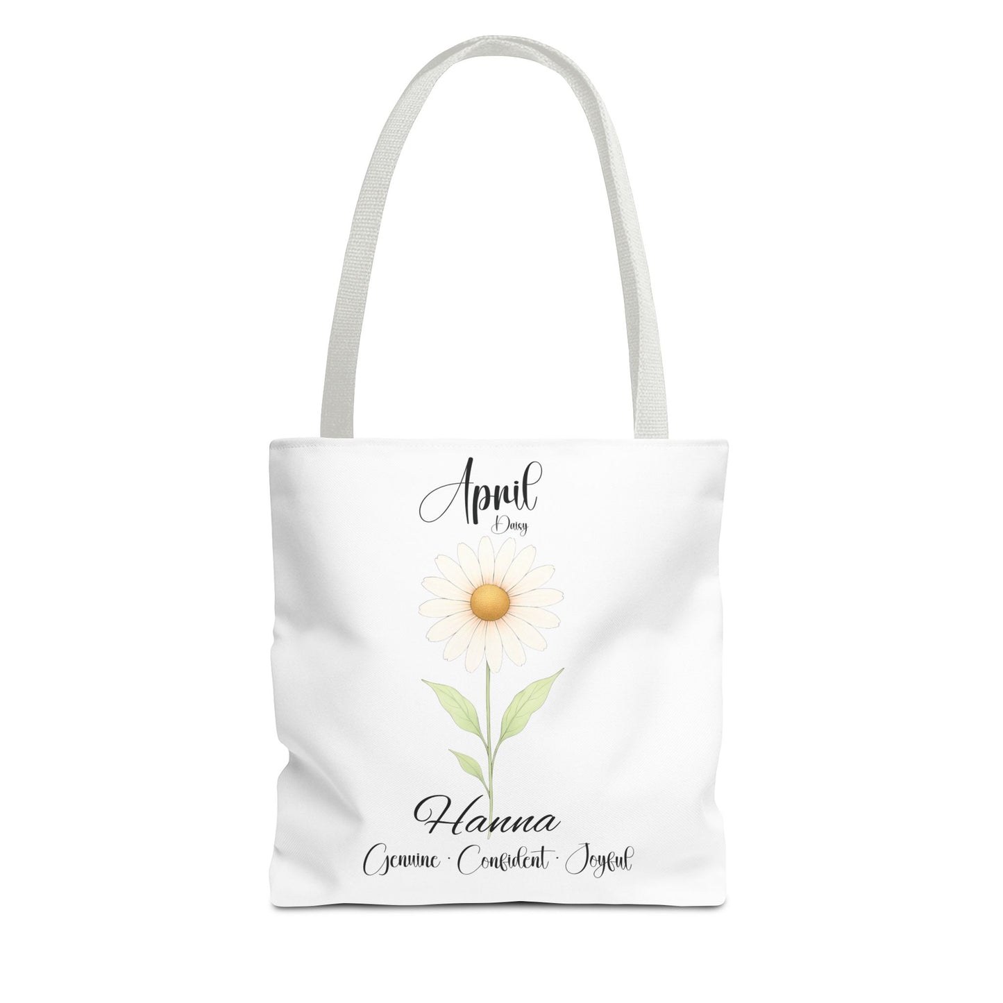 Custom birth month flower bag for her, milestone birthdays, bestfriend gift.