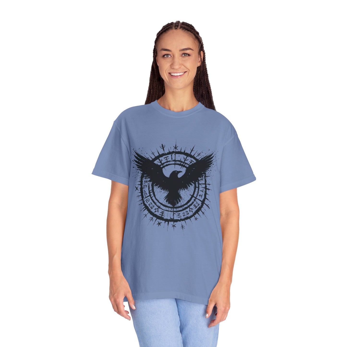 Raven Shirt, comfort colors viking clothing, witchy things.