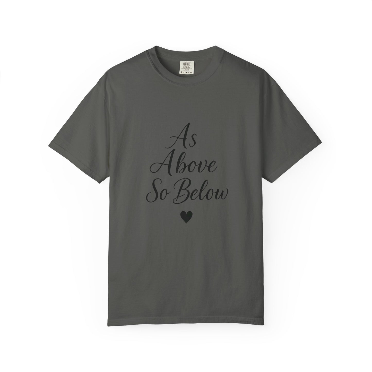 As Above So Below T-shirt, Embrace the celestial vibes infused in this spiritual tee, where the ancient secrets of pagan clothing meet the modern allure of witchy clothes.