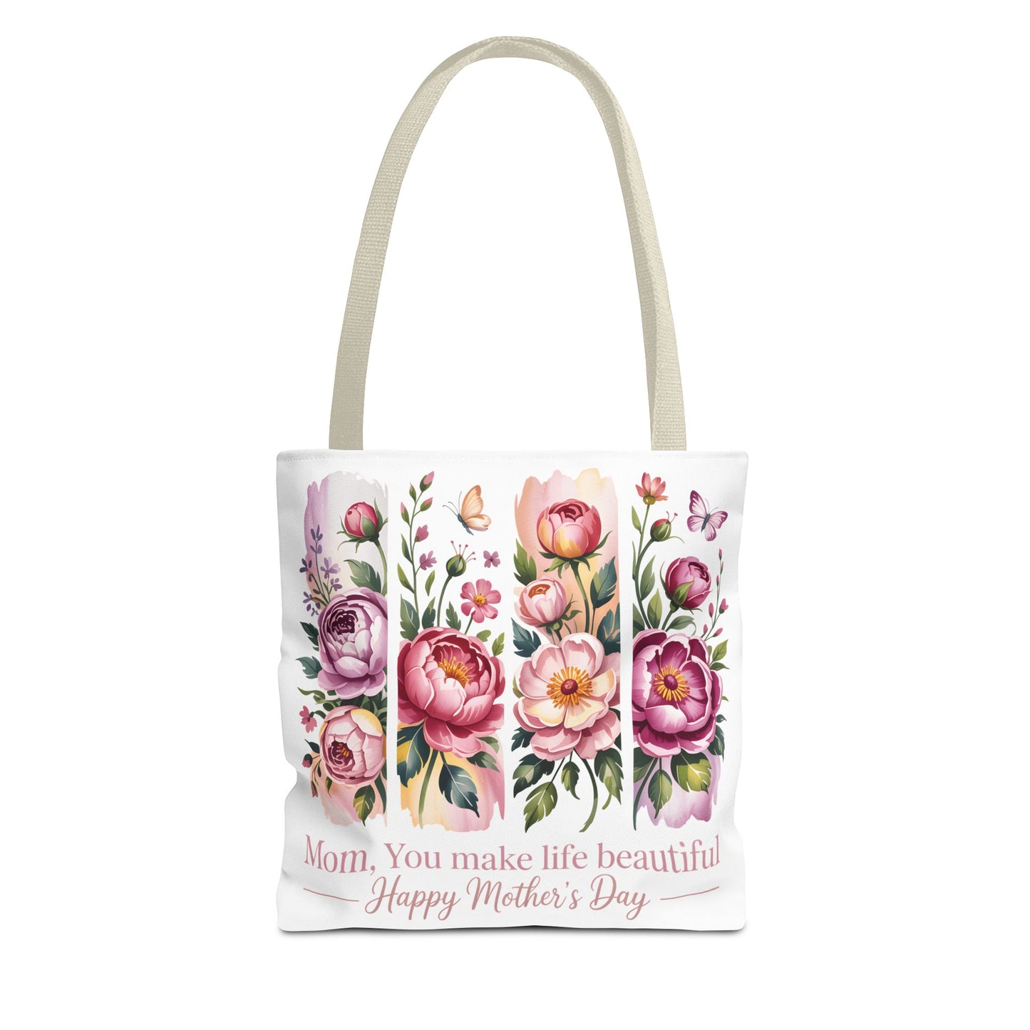 mom tote bag, mothers day gift reusable tote bag