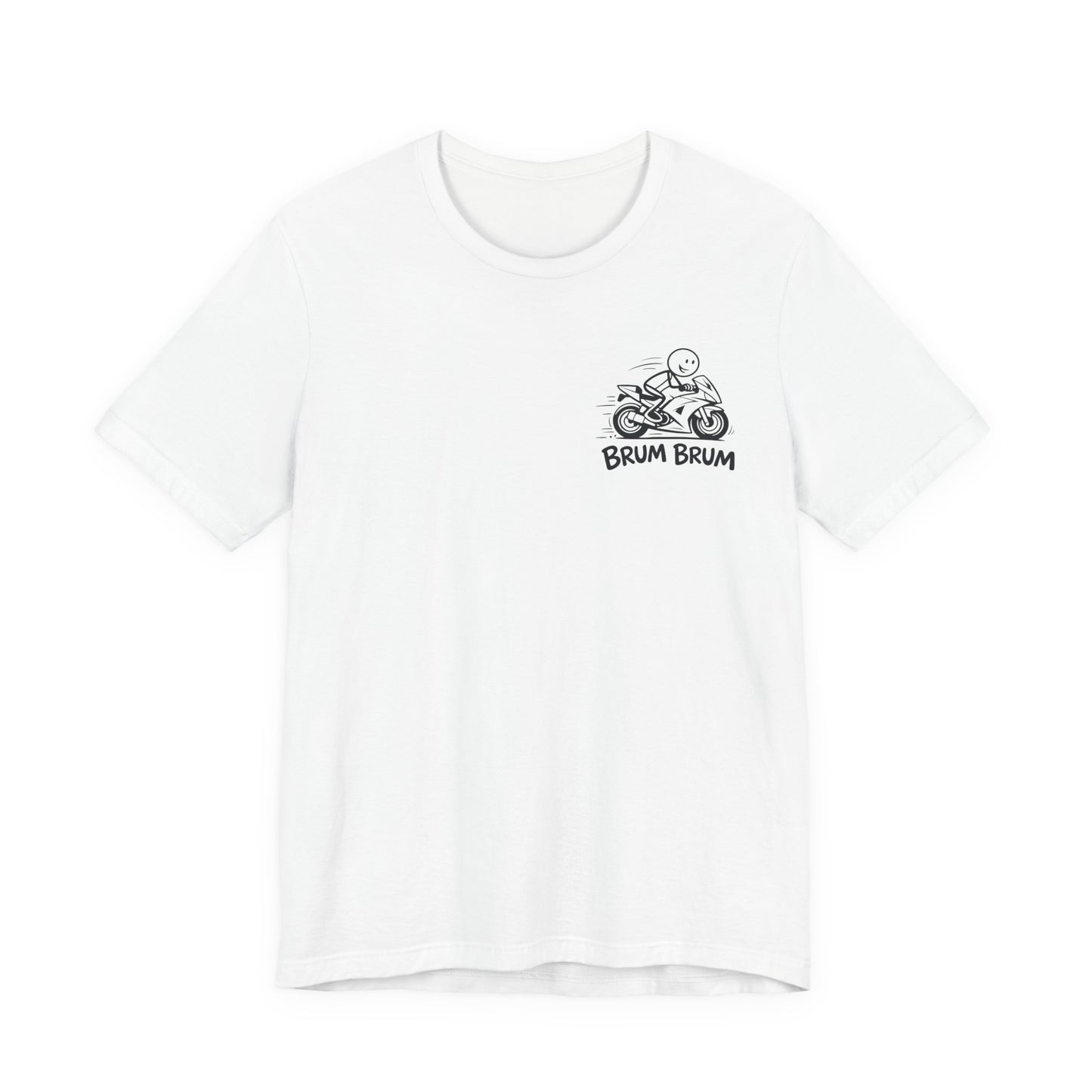 Brum Brum Cotton biker shirt, streetwear tee, biker apparel, motorcycle gift.