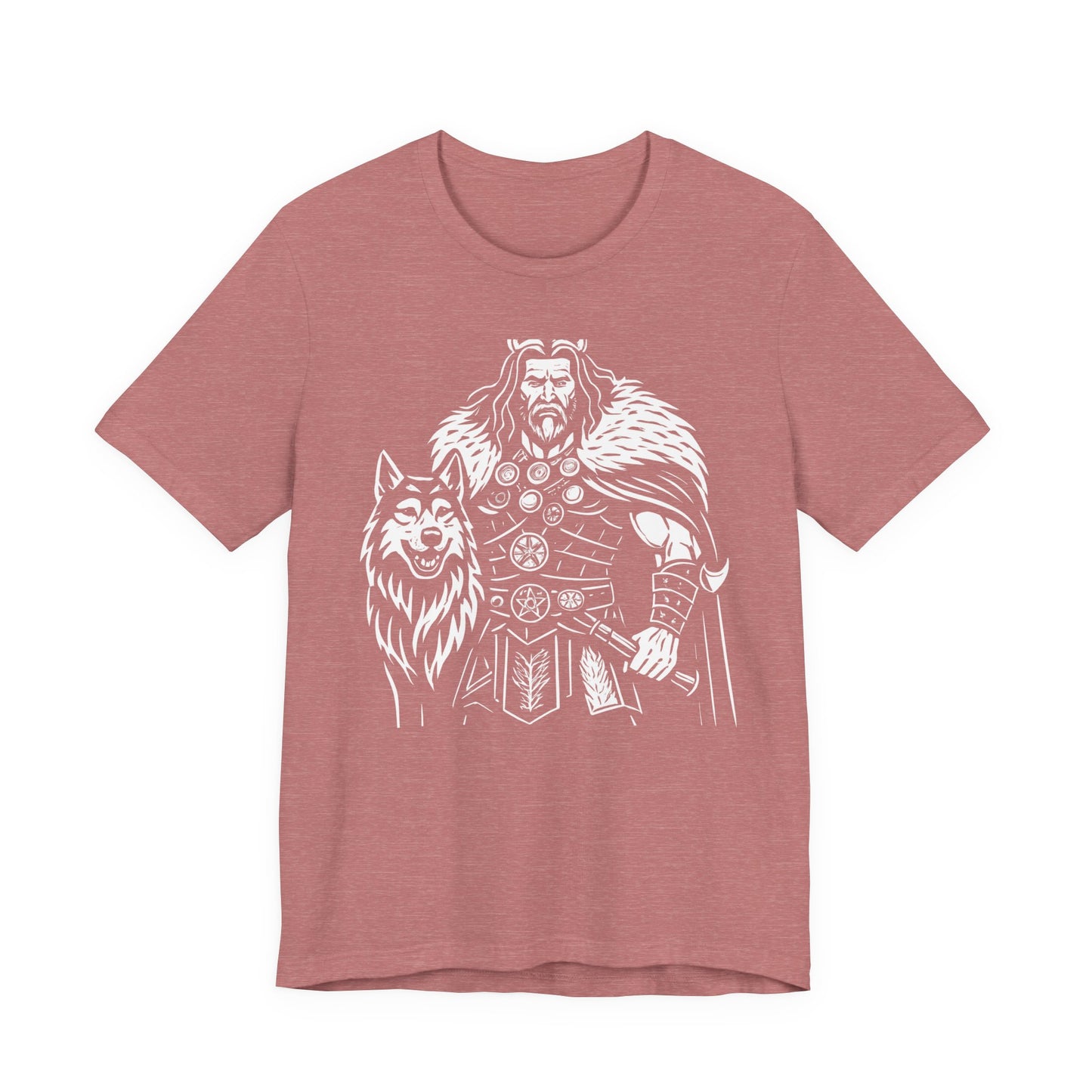 Tyr Viking God T-Shirt, This viking apparel captures the essence of a norse warrior, making it the epitome of viking clothing for those drawn to the fierce and the mythical.
