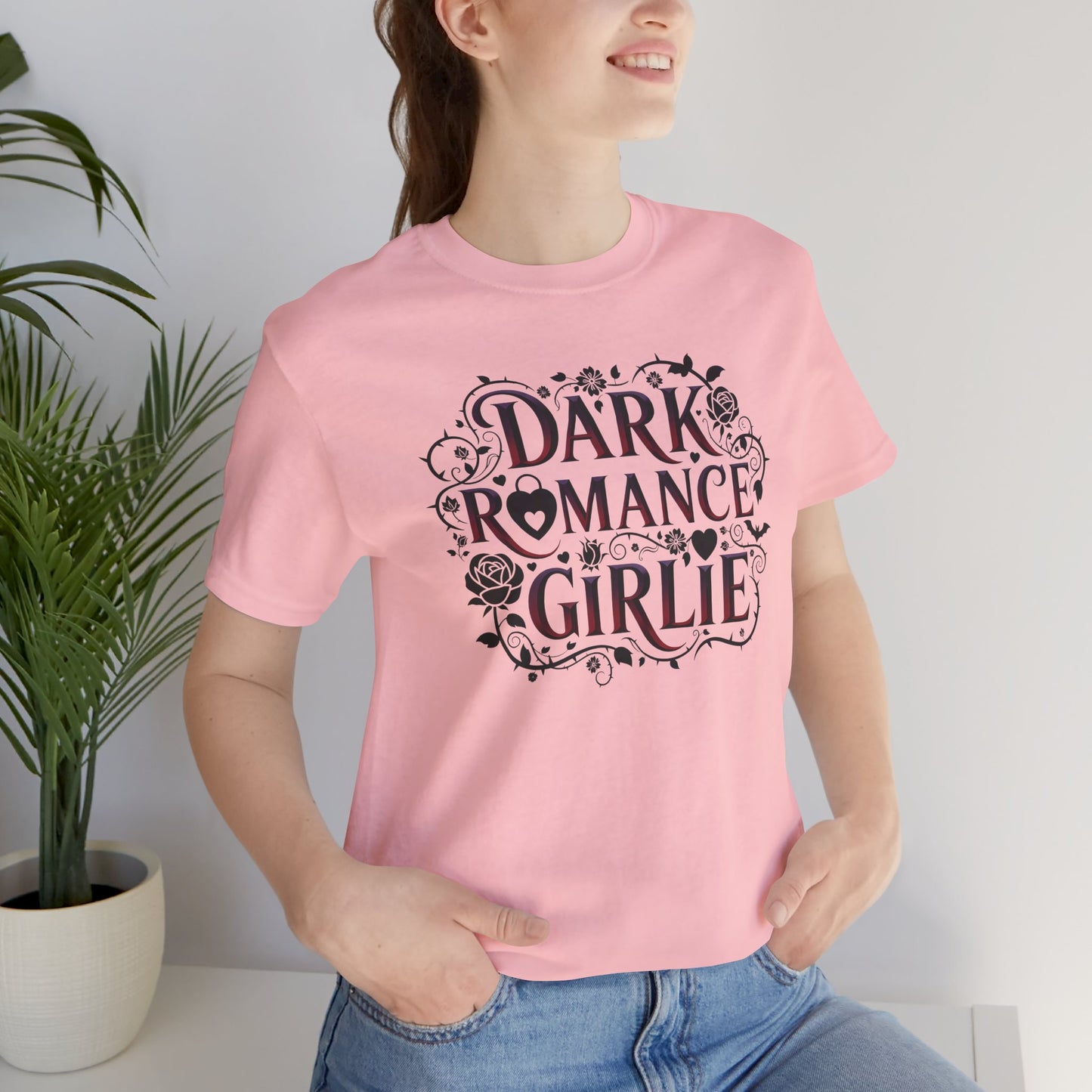 Dark Romance Girlie T-Shirt | book lover shirt