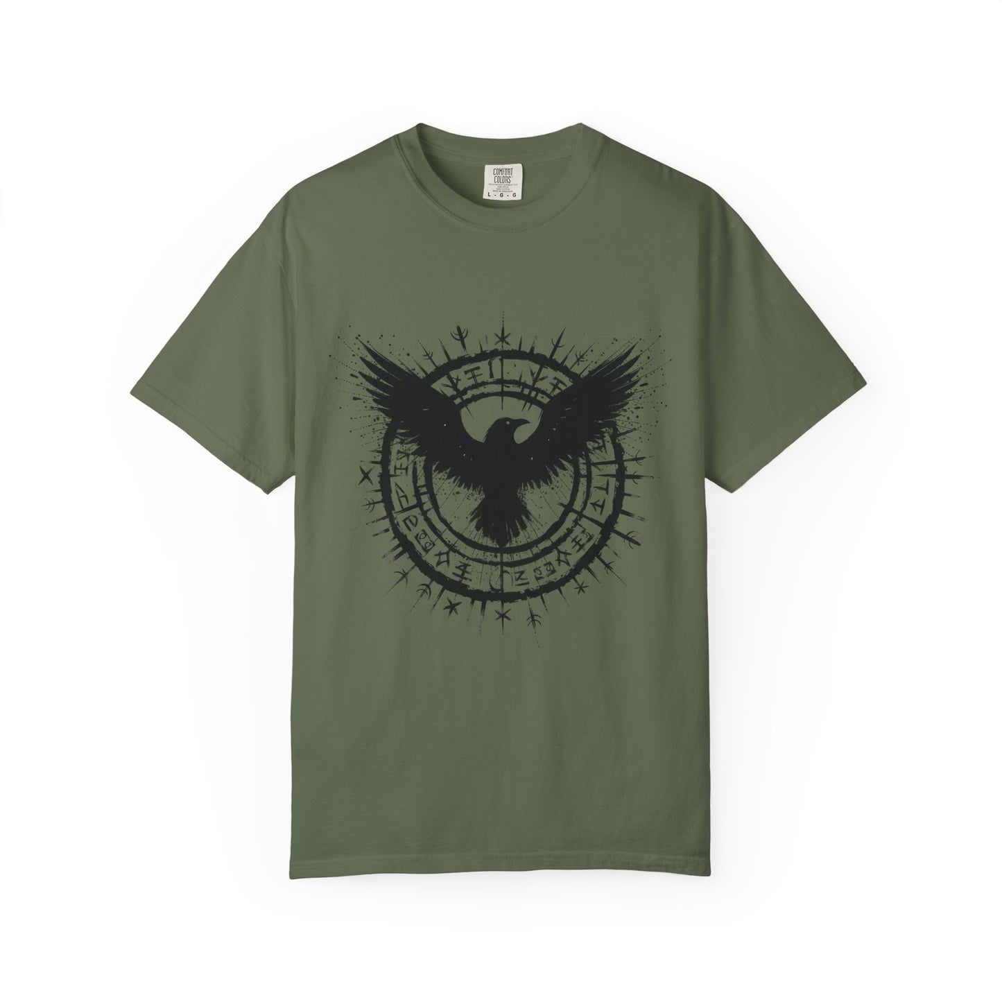 Raven Shirt, comfort colors viking clothing, witchy things.