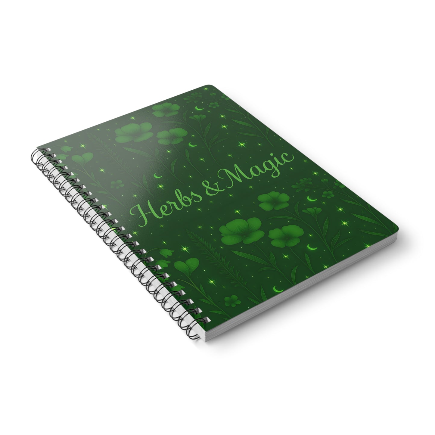 Herbs and Magic Witchy Notebook, this witch journal serves as a treasured book of shadows. Document your experiences with witch herbs and create your own witch spellbook.