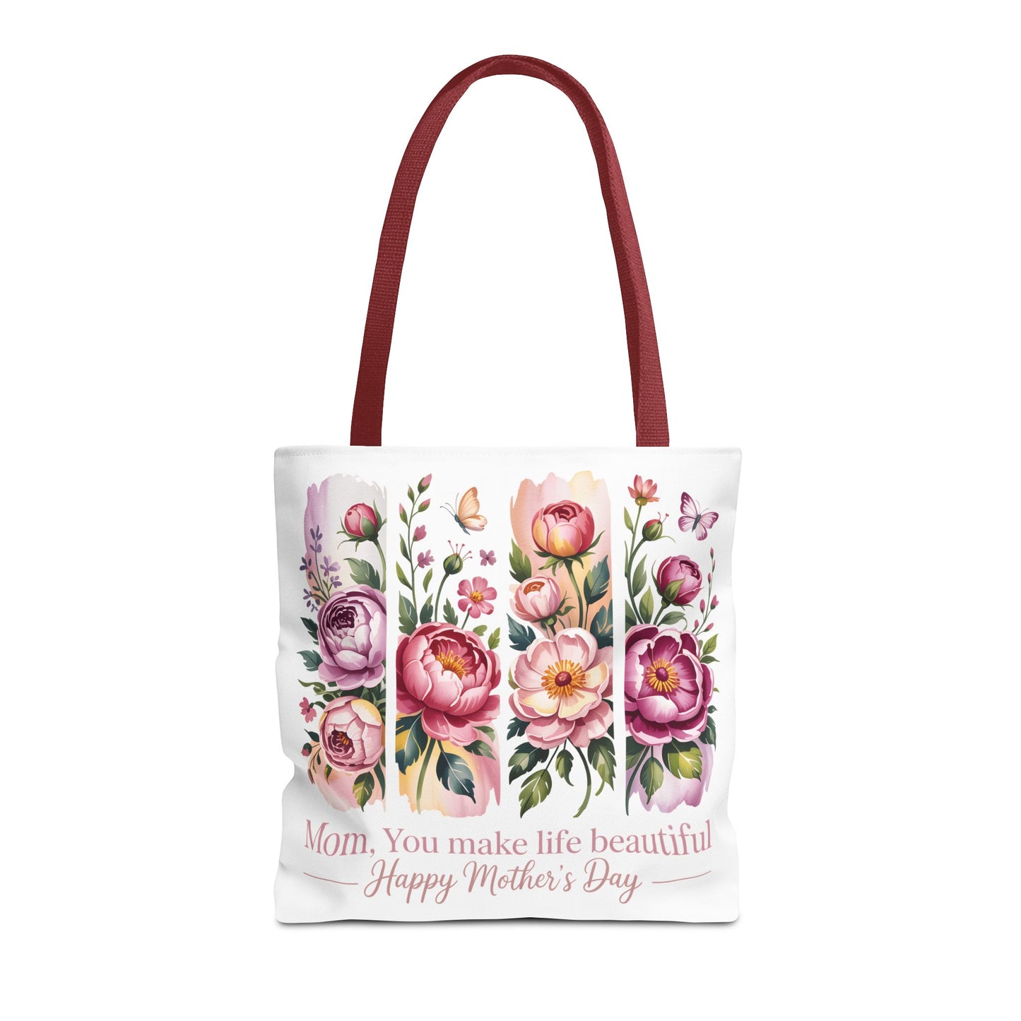 mom tote bag, mothers day gift reusable tote bag