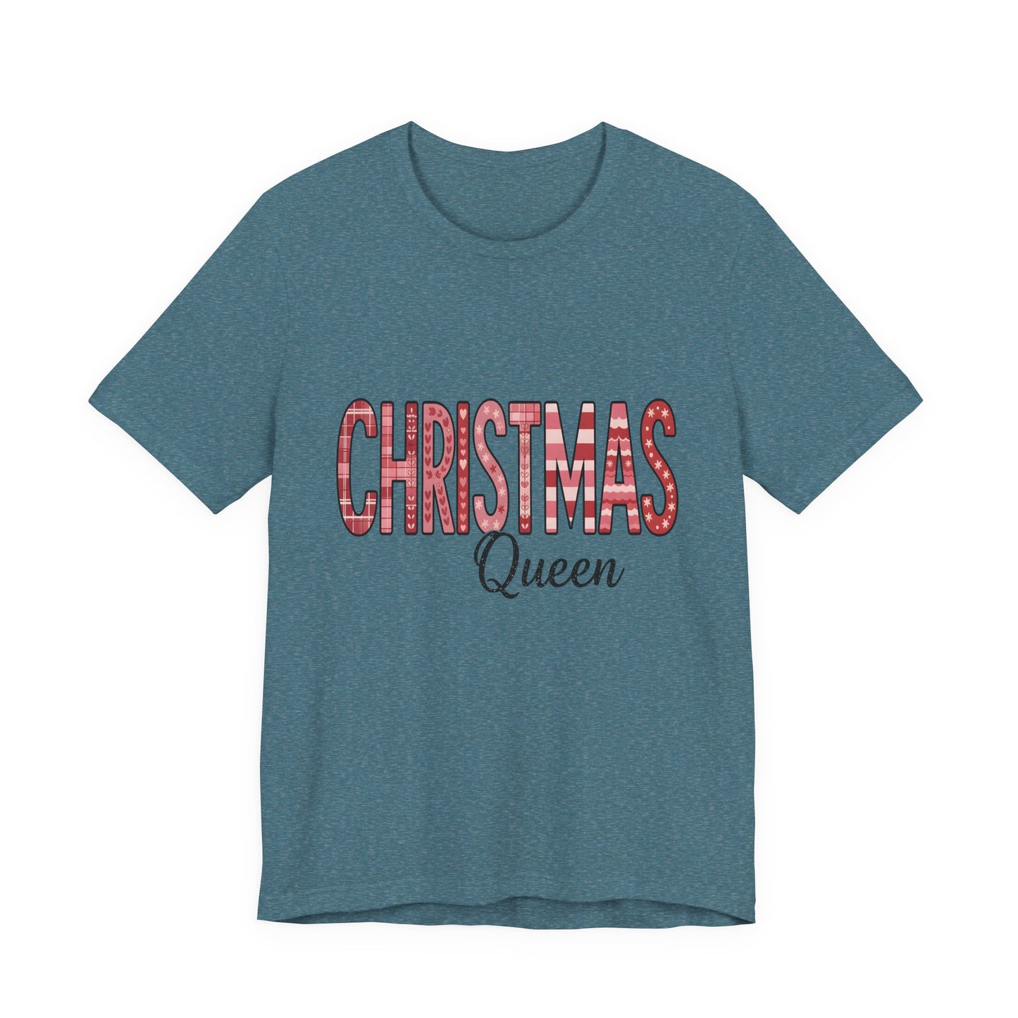 Christmas Queen Pinkmas T-shirt,  Perfect for a sister XMAS gift or a Christmas mom gift, this festive shirt captures the essence of a very merry Christmas