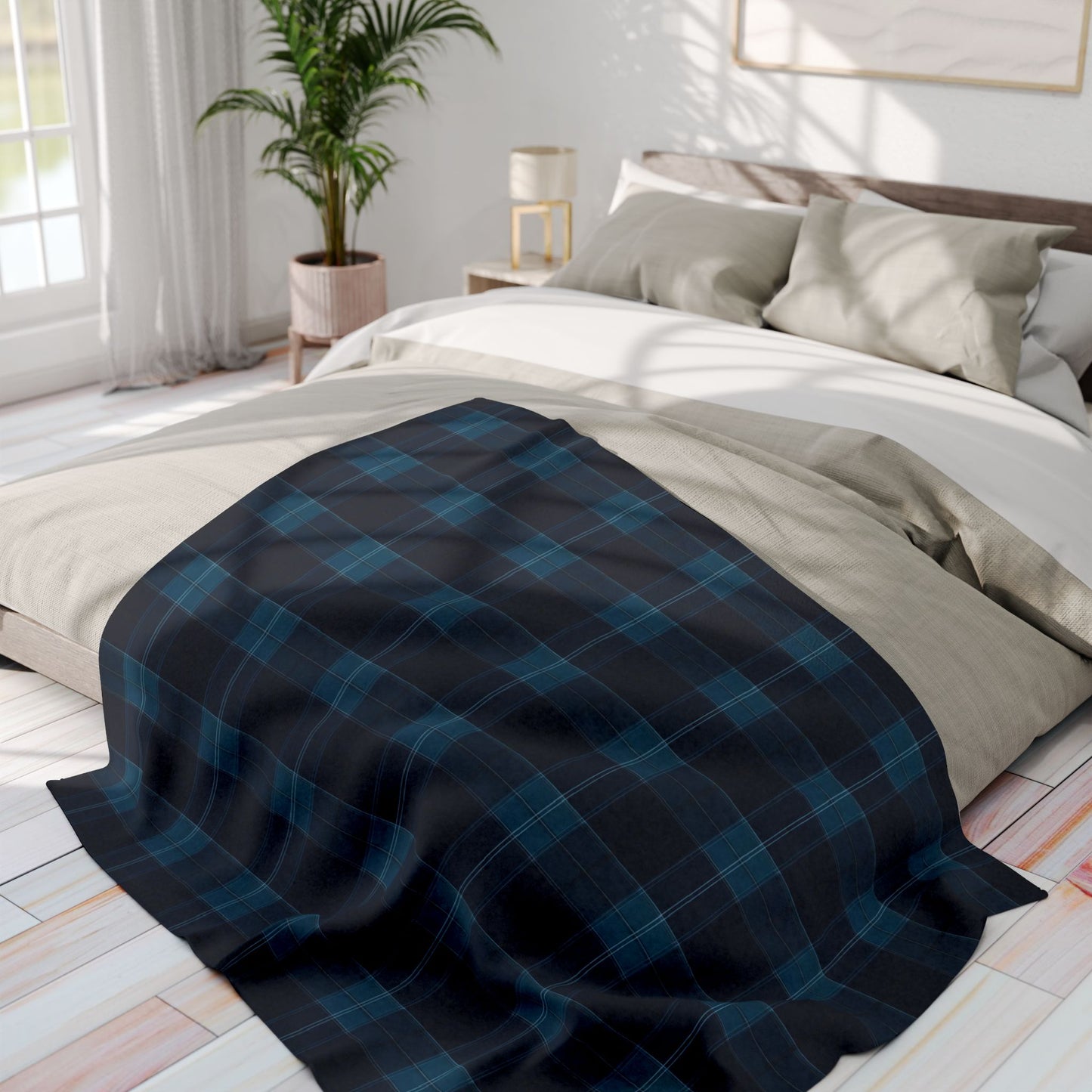 Tartan plaid blanket | checked blanket | cozy home throw