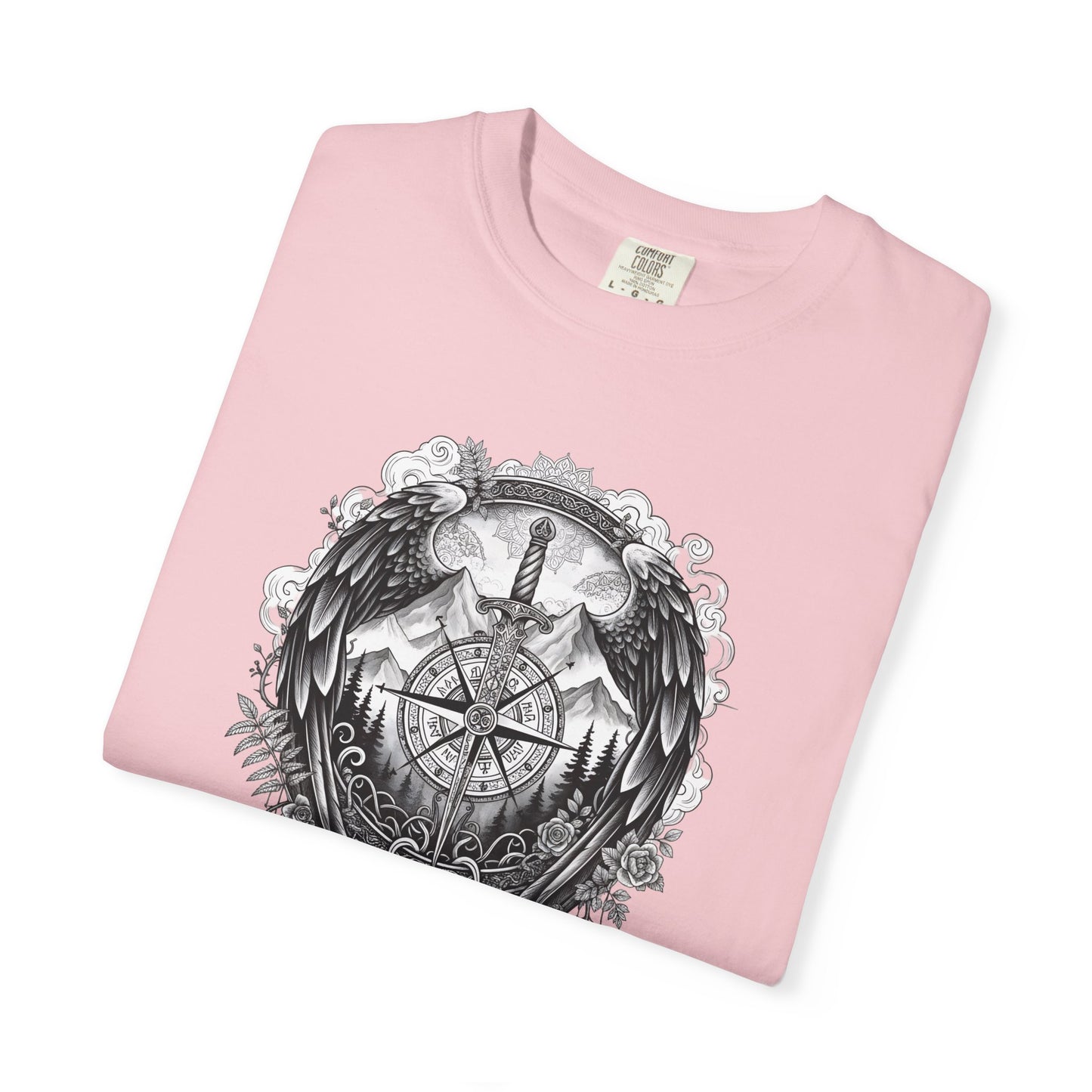 Viking Compass T-Shirt | Nordic Viking Clothing | Vegvisir Norse Pagan Tee