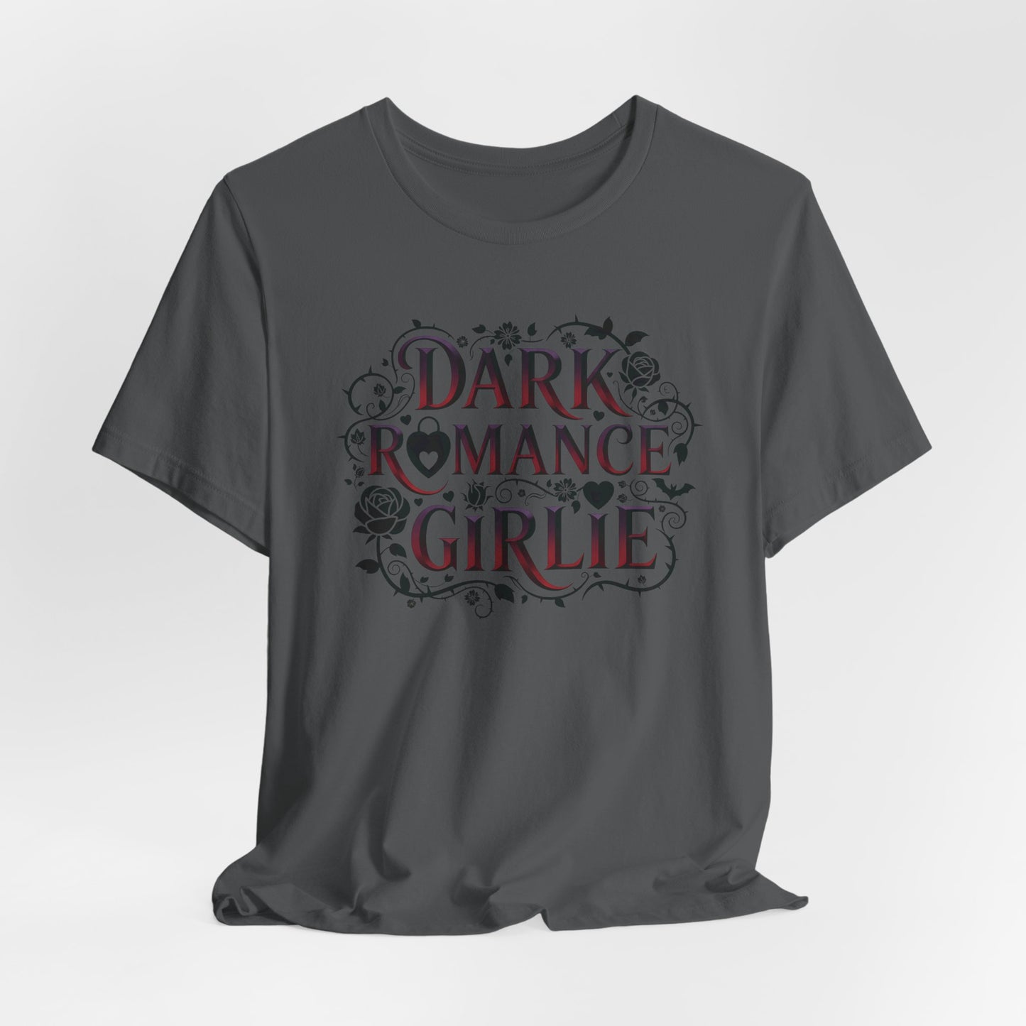 Dark Romance Girlie T-Shirt | book lover shirt