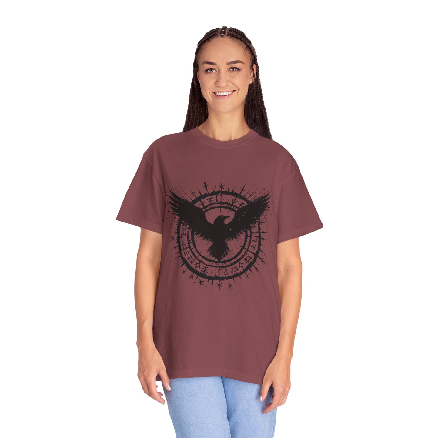 Raven Shirt, comfort colors viking clothing, witchy things.