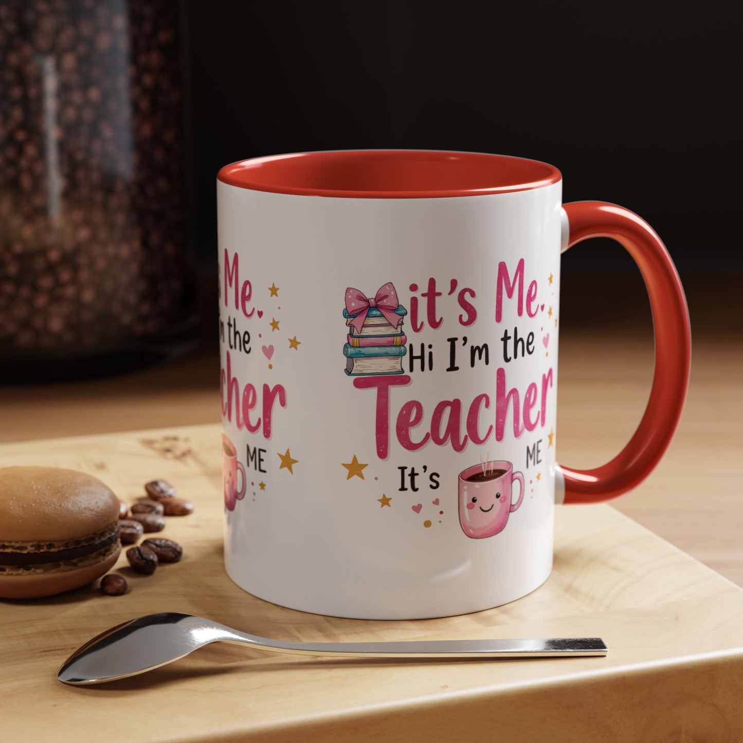 Hi its me, im the teacher it's me, Teacher Mug, perfect gift for a teacher.