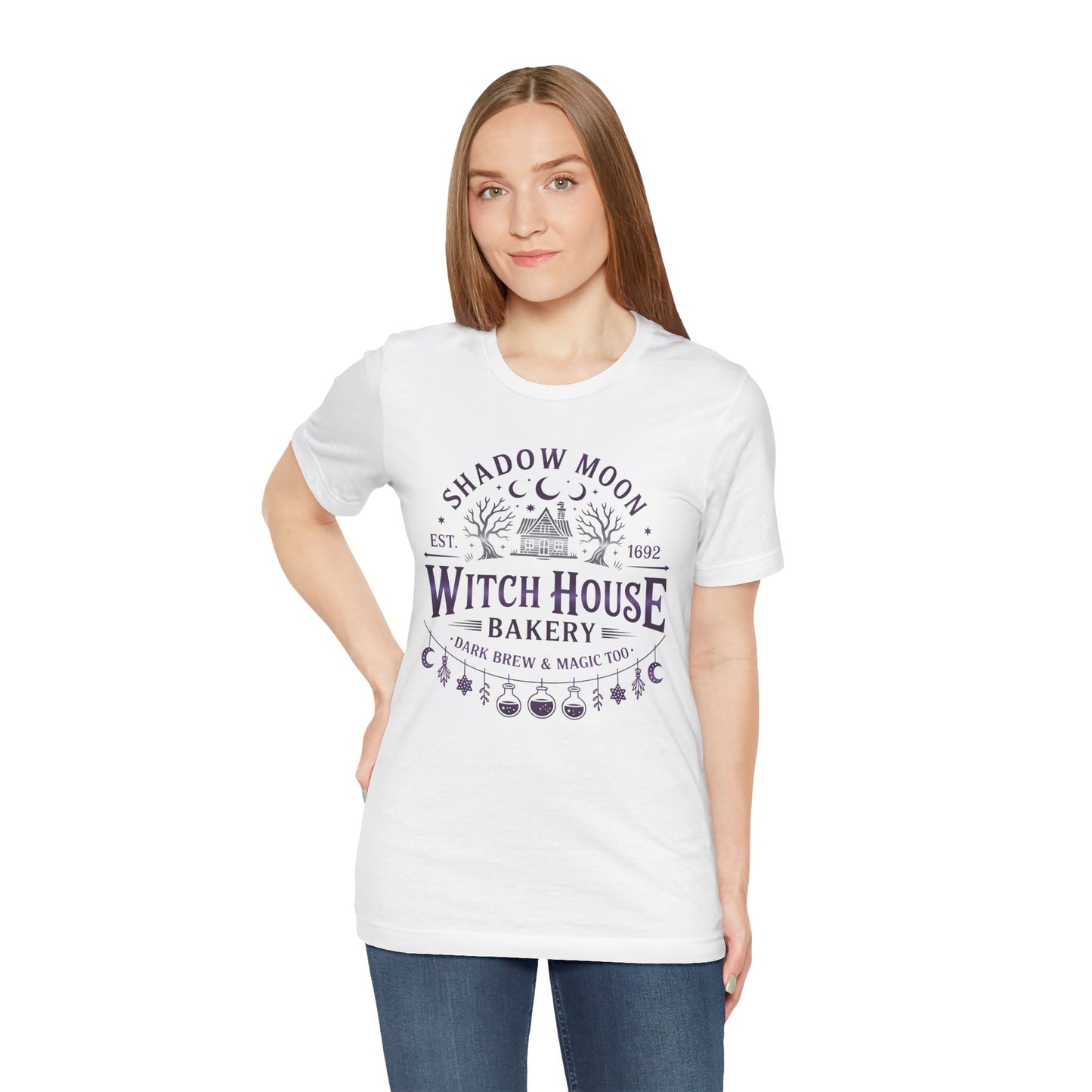 Witches House T-Shirt • Cottage Witch Graphic Tee • Magical Witch House Shirt • Occult Witchy Top • Witch Gift Unisex Style