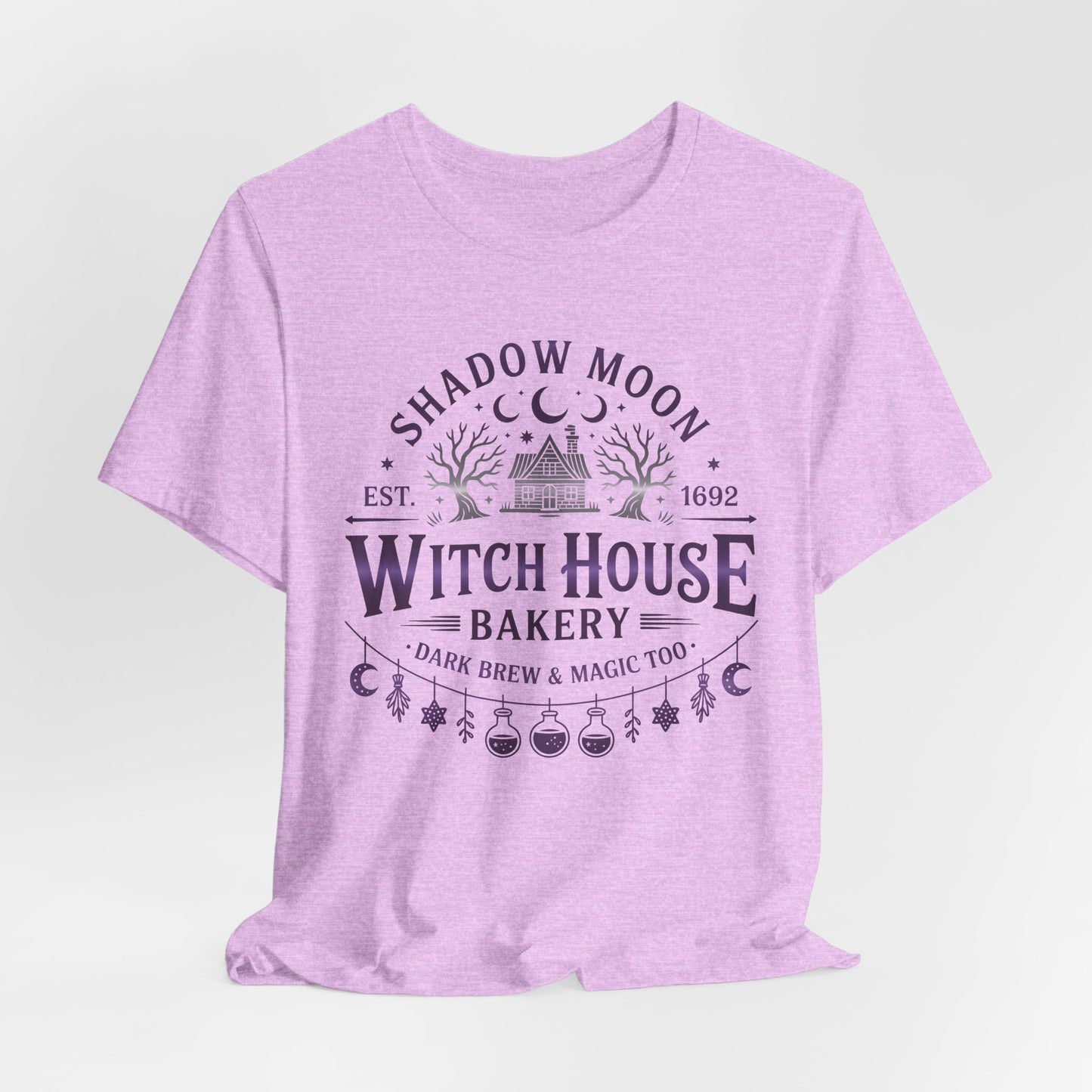 Witches House T-Shirt • Cottage Witch Graphic Tee • Magical Witch House Shirt • Occult Witchy Top • Witch Gift Unisex Style