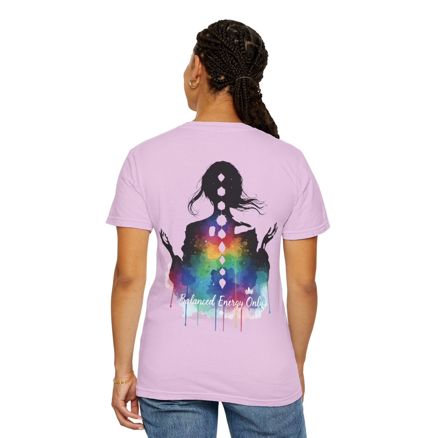 Yoga Meditation T-Shirt | Chakra Energy Tee | Mindfulness Spiritual Graphic Shirt