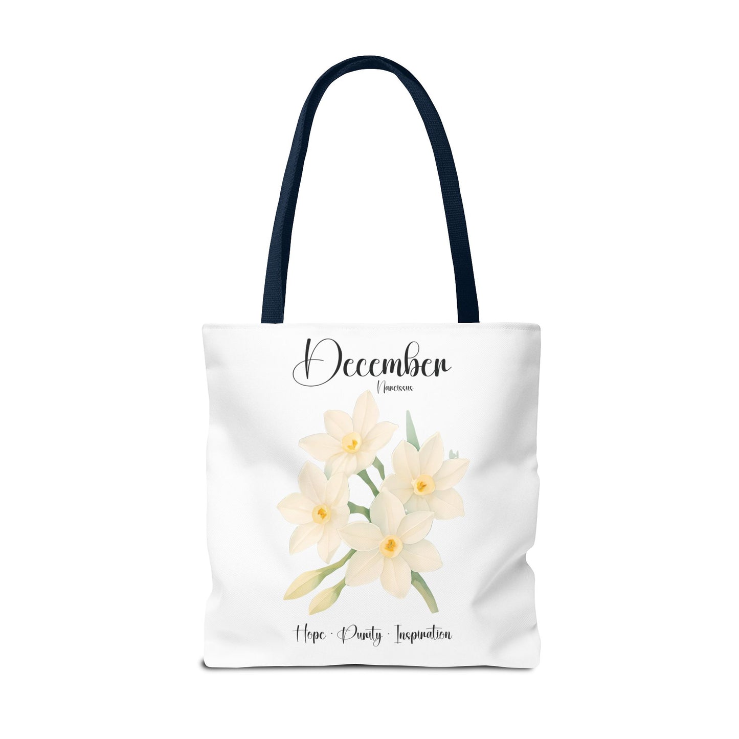 Personlized Birth Month Flower Tote Bag, Botanical Aesthetic Canvas Tote Bag, Bestfriend Gift