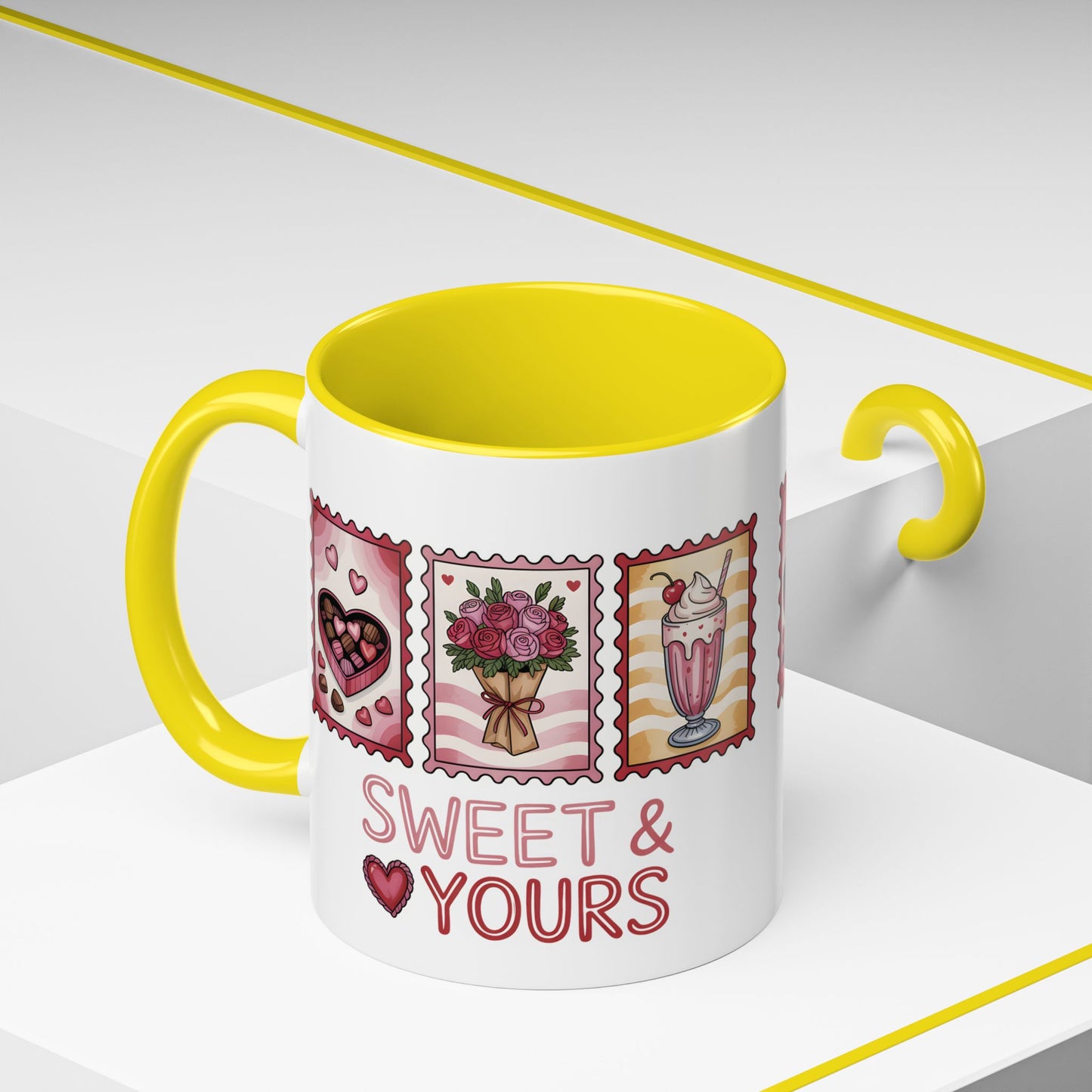 Ceramic valentine gift, Valentines day cup,  wife gift ideas, anniversary mug.