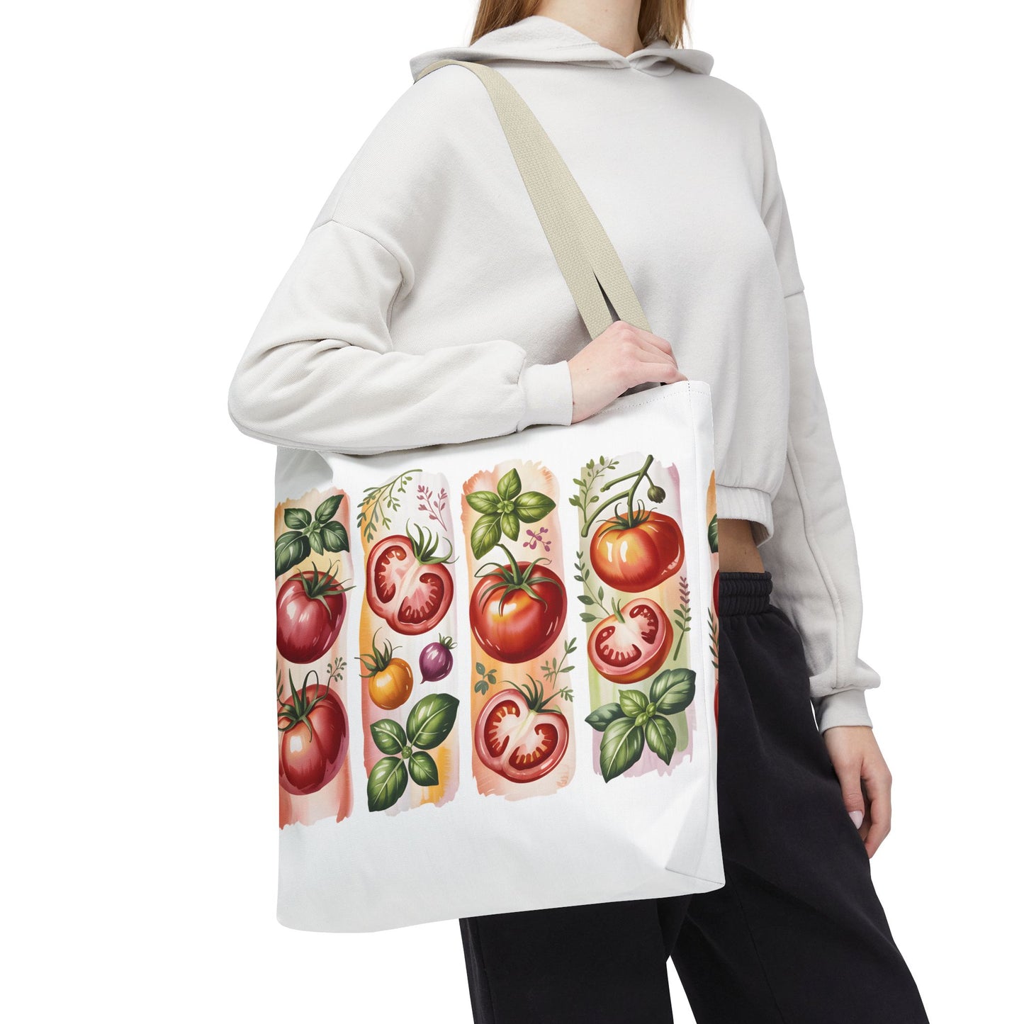 Tomatoes tote bag, farmers market bag, gift for dad