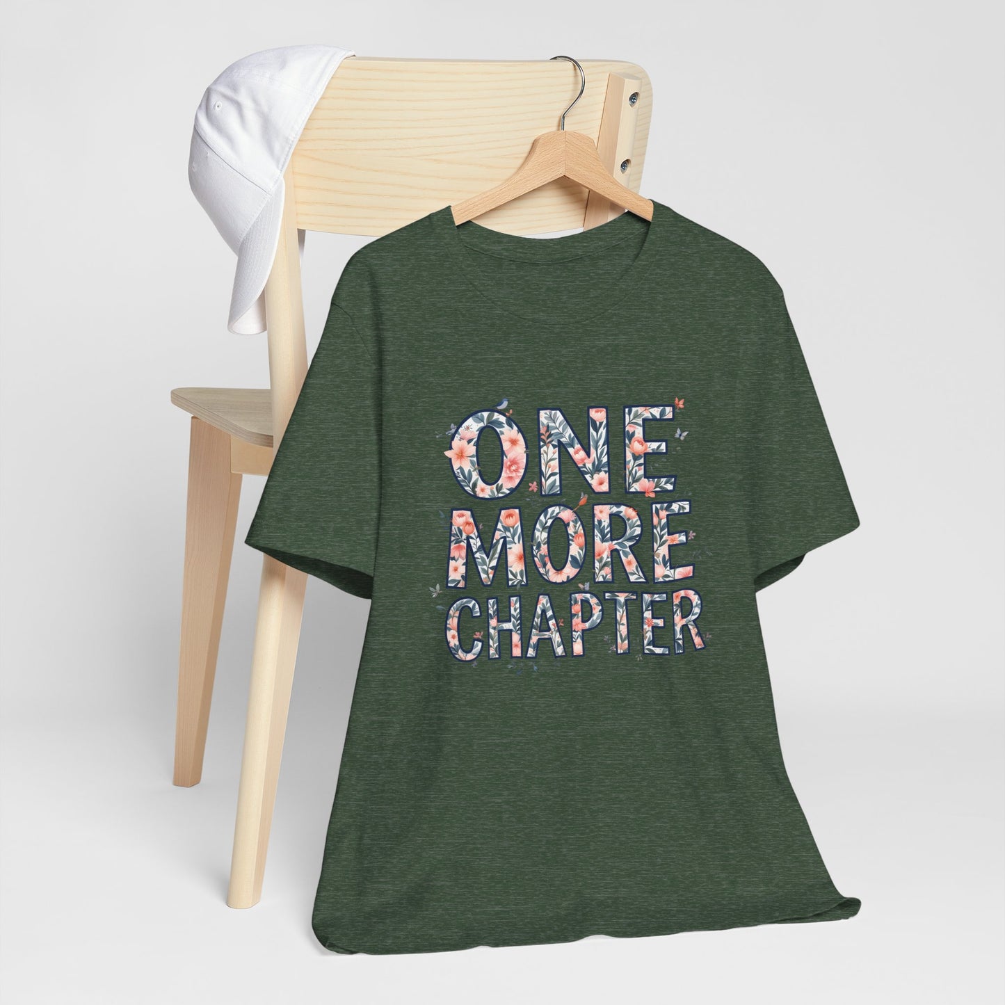Book Lover Tee | one more chapter T-Shirt | Booktok Merch | Bibliophile Shirt | Reader Aesthetic Tee