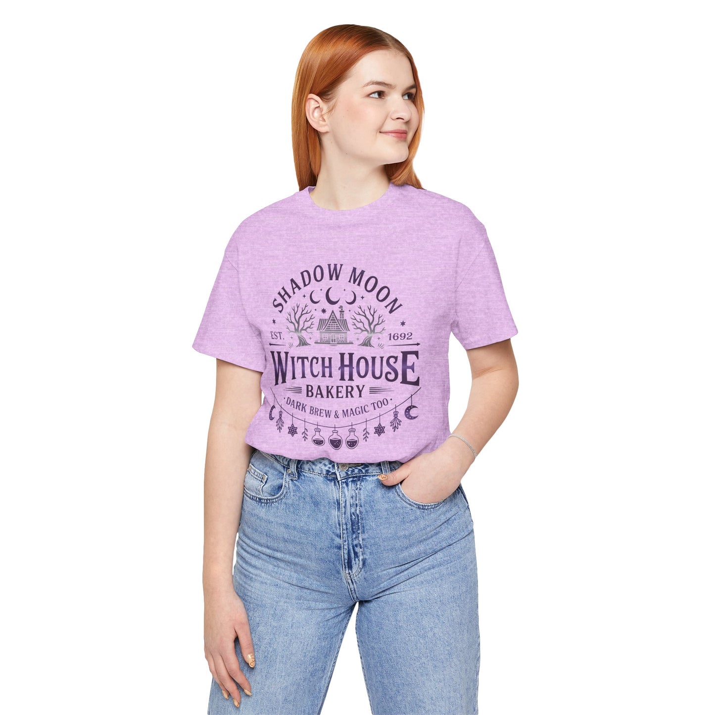 Witches House T-Shirt • Cottage Witch Graphic Tee • Magical Witch House Shirt • Occult Witchy Top • Witch Gift Unisex Style