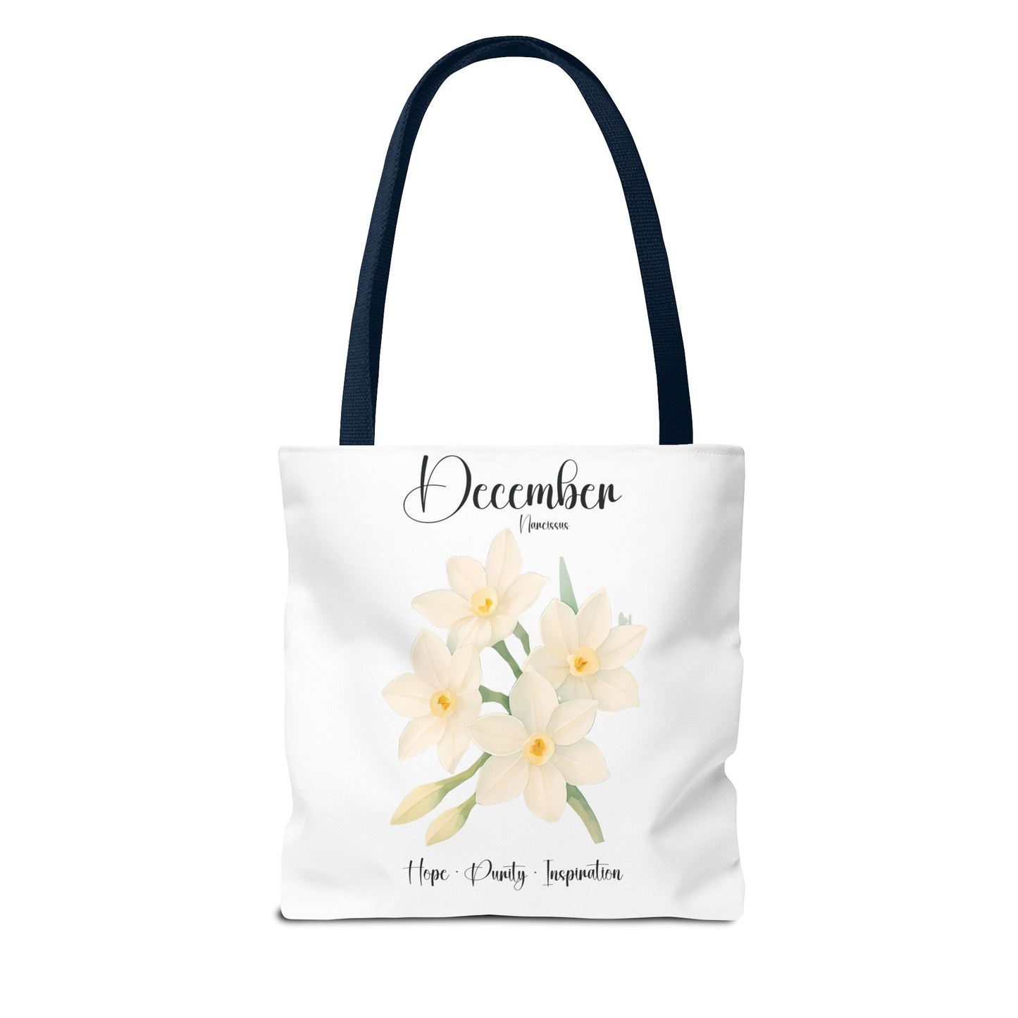 Personlized Birth Month Flower Tote Bag, Botanical Aesthetic Canvas Tote Bag, Bestfriend Gift
