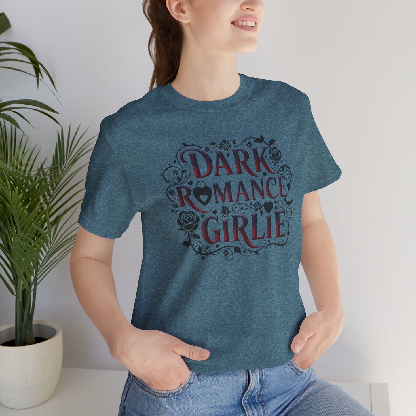 Dark Romance Girlie T-Shirt | book lover shirt