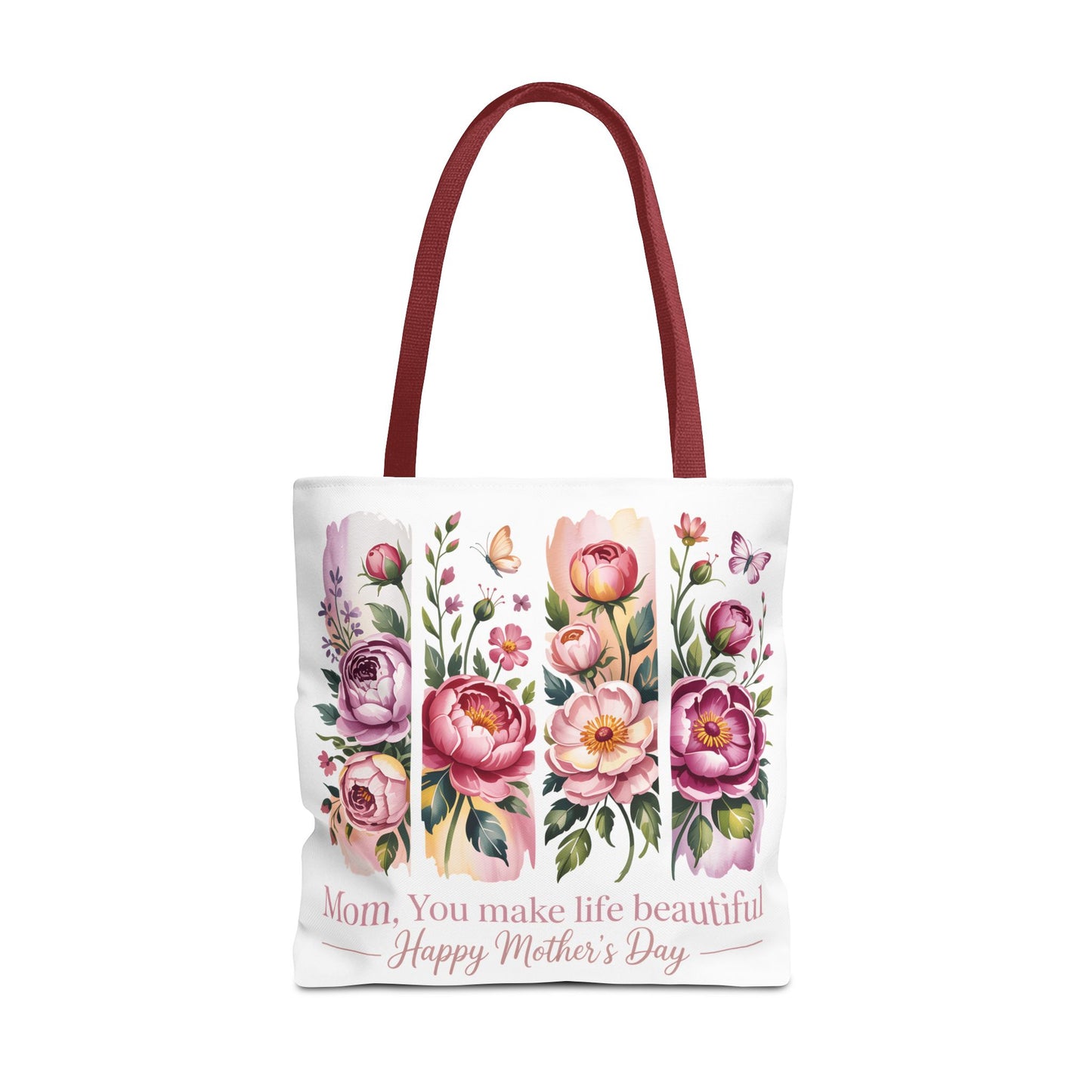 mom tote bag, mothers day gift reusable tote bag