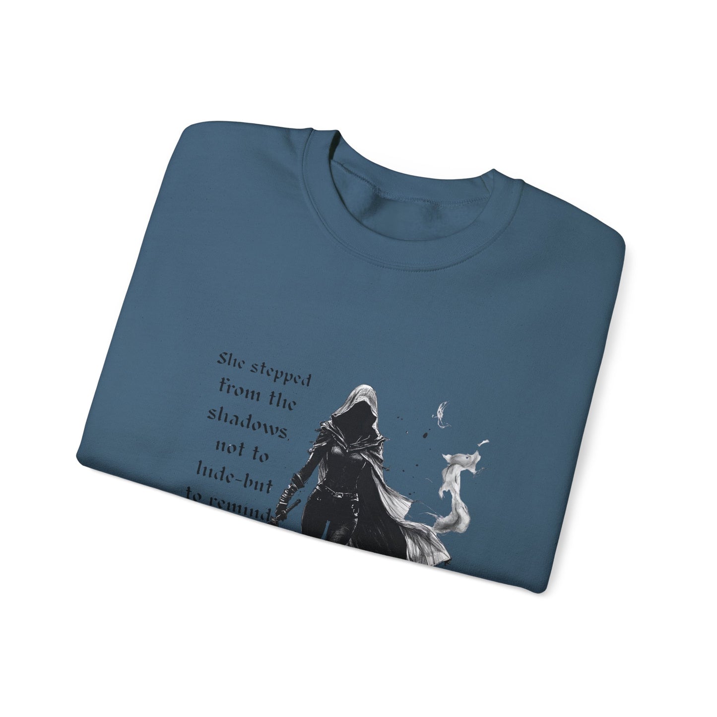Heir of Fire Throne of Glass Sweatshirt, cozy autumn apparel for any Sarah J Maas fan. With a touch of darkness and assassin vibes.