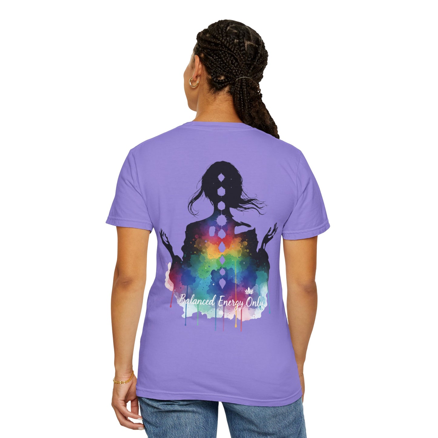 Yoga Meditation T-Shirt | Chakra Energy Tee | Mindfulness Spiritual Graphic Shirt