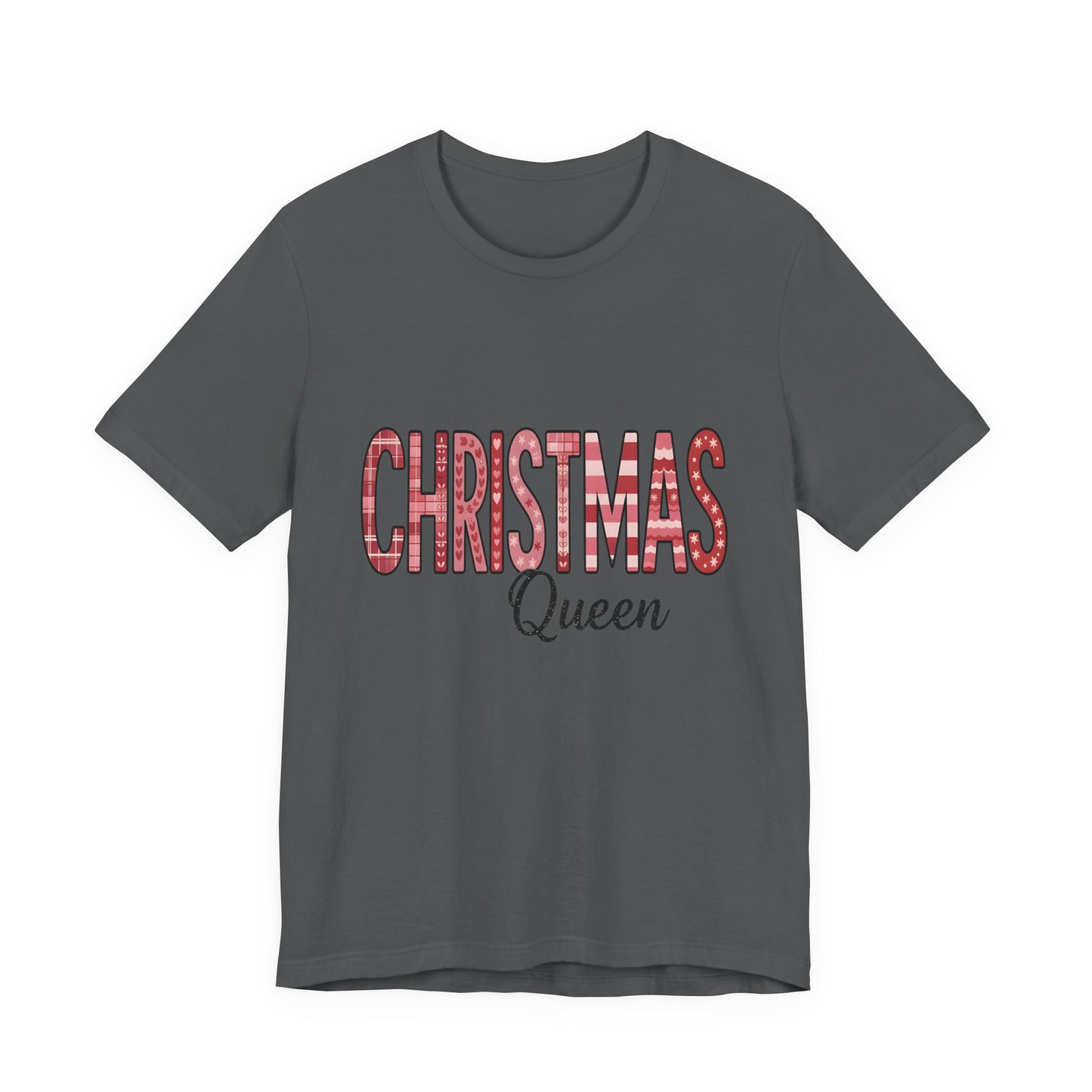 Christmas Queen Pinkmas T-shirt,  Perfect for a sister XMAS gift or a Christmas mom gift, this festive shirt captures the essence of a very merry Christmas