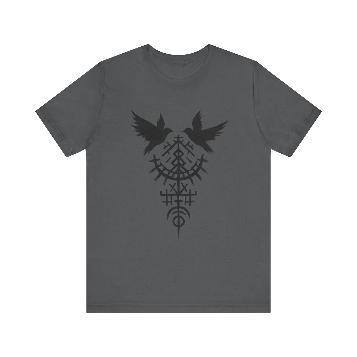 Viking Raven T-Shirt, Pagan Clothing, Norse Paganism, Norse Viking Shirt, Pagan TShirt, Raven Shirt, Viking Apparel