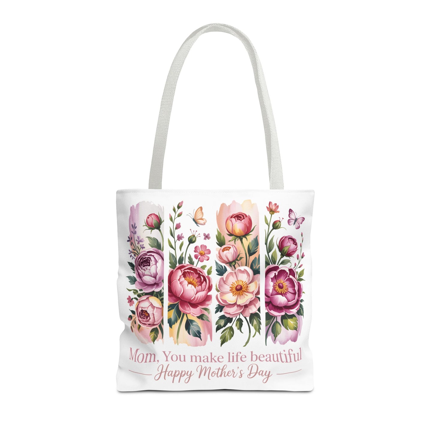 mom tote bag, mothers day gift reusable tote bag