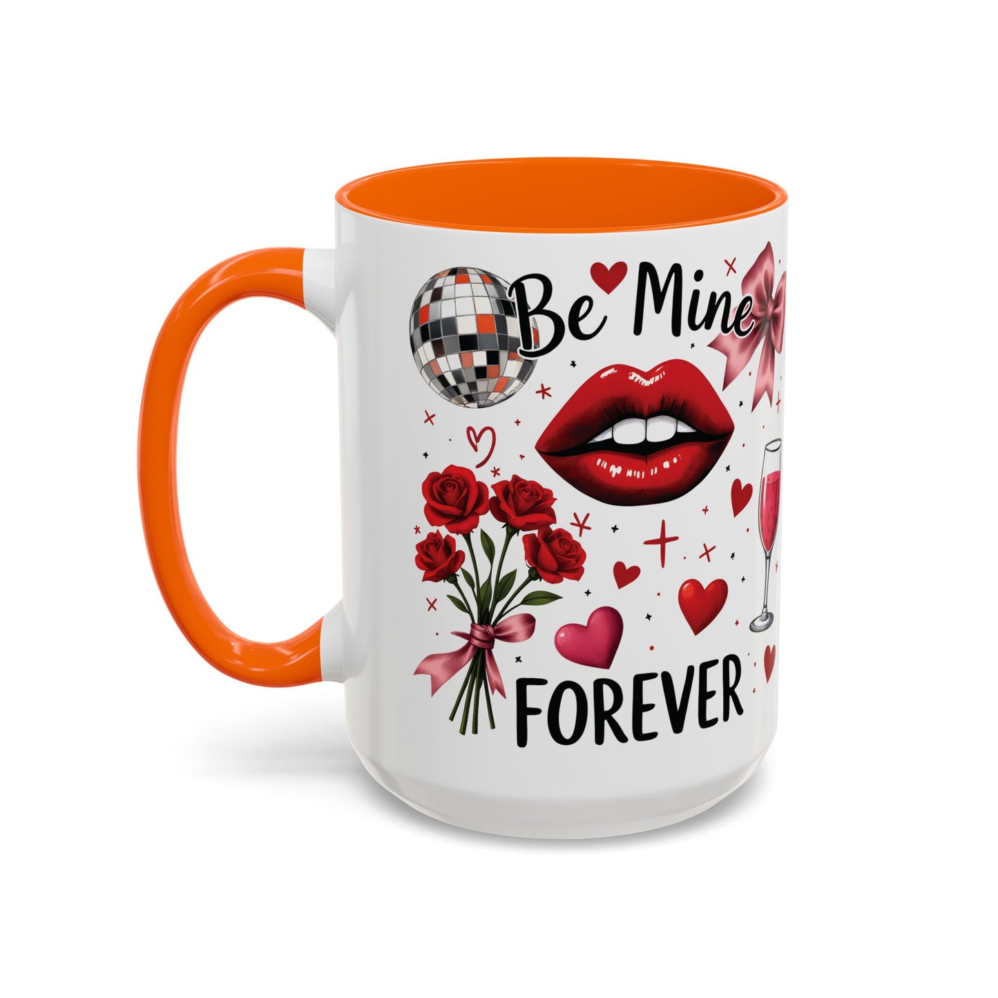 Ceramic valentine gift, Valentines day cup,  wife gift ideas, anniversary mug.