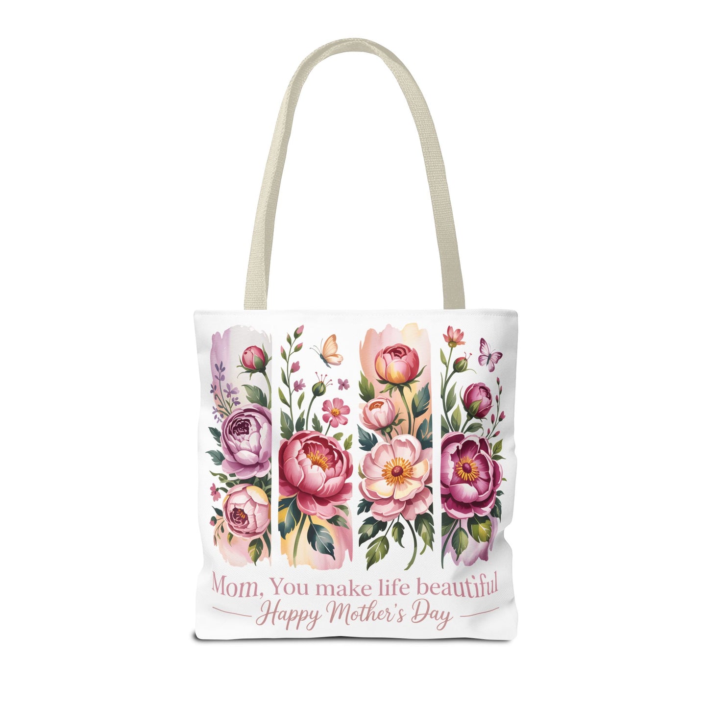 mom tote bag, mothers day gift reusable tote bag