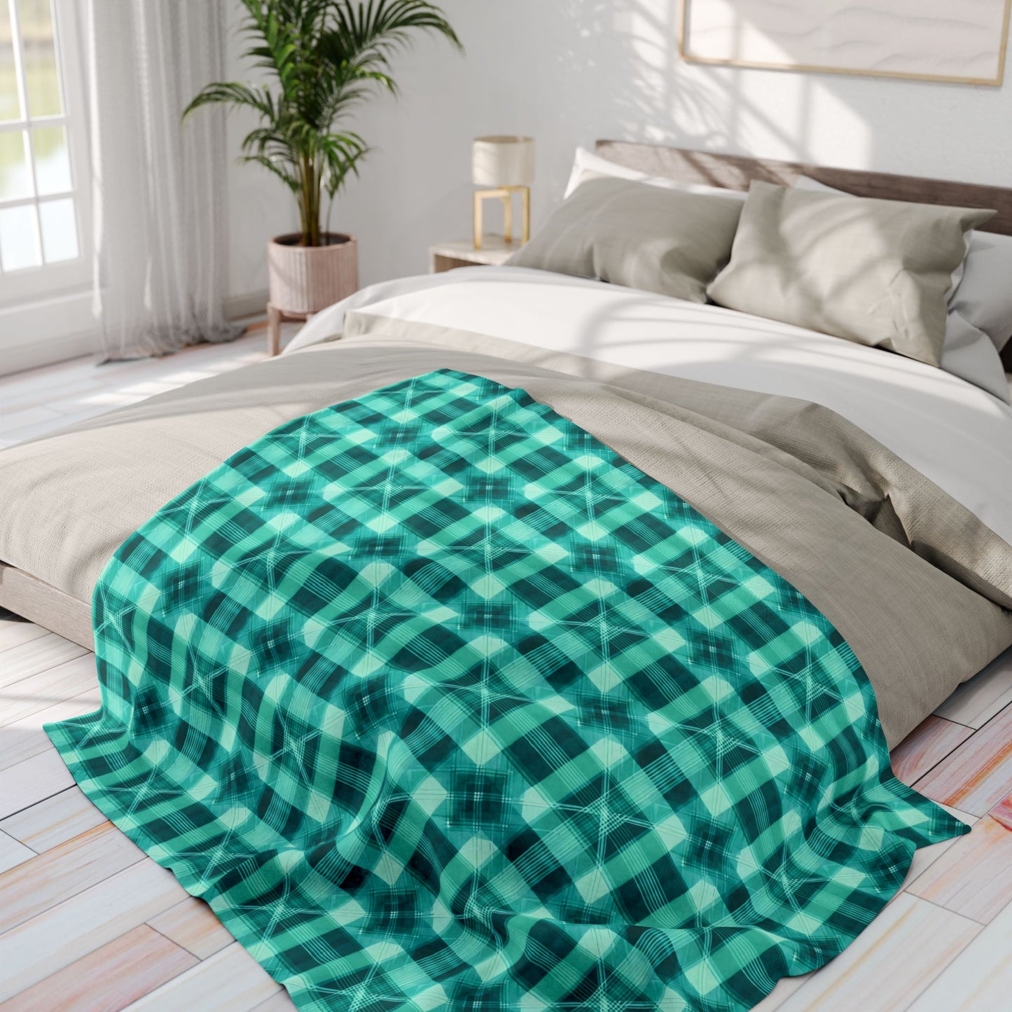 checked blanket | Tartan plaid blanket | Cozy Housewarming & New Home Throw